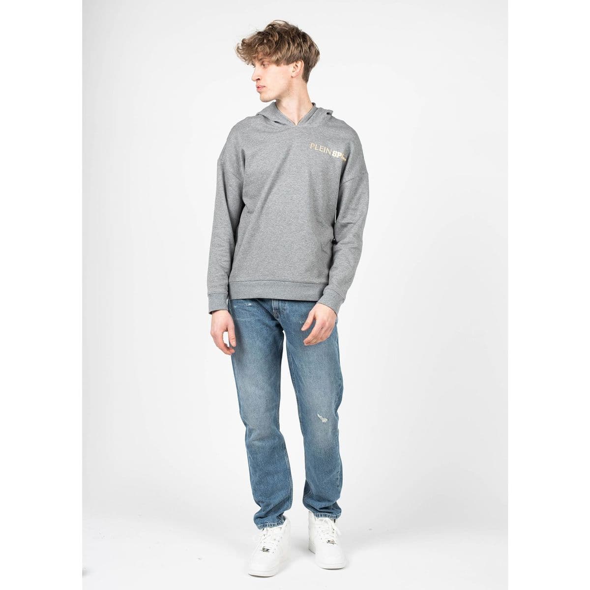 Men's Sweatshirts Philipp Plein Sport Gray