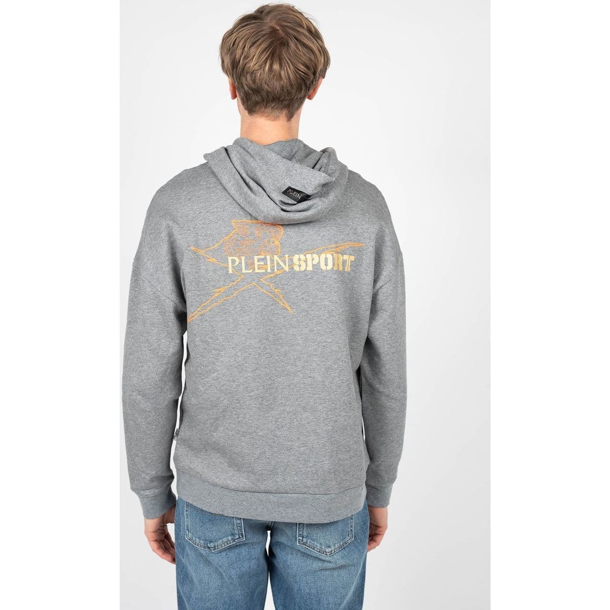 Men's Sweatshirts Philipp Plein Sport Gray