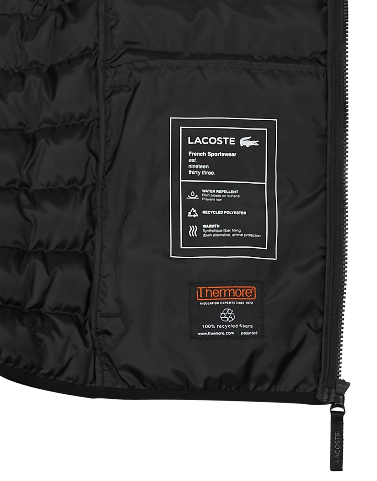 Men's Jackets Lacoste Black