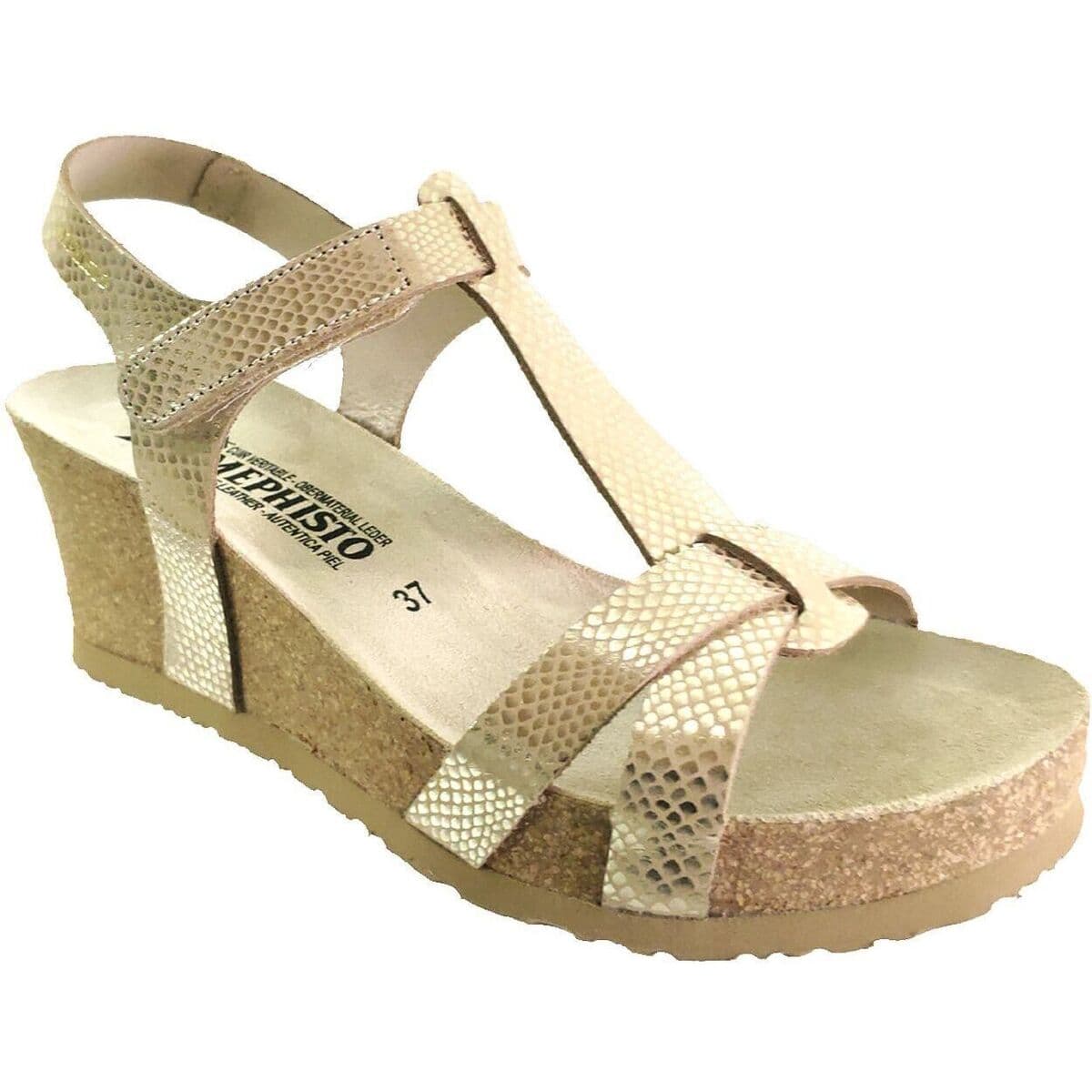 Women's Platforms Mephisto Gold