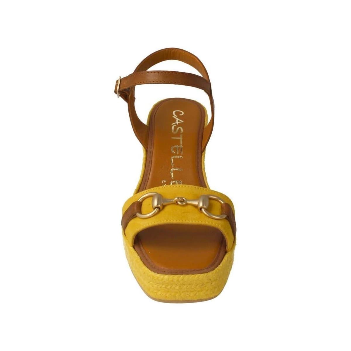 Women's Platforms Casteller Yellow