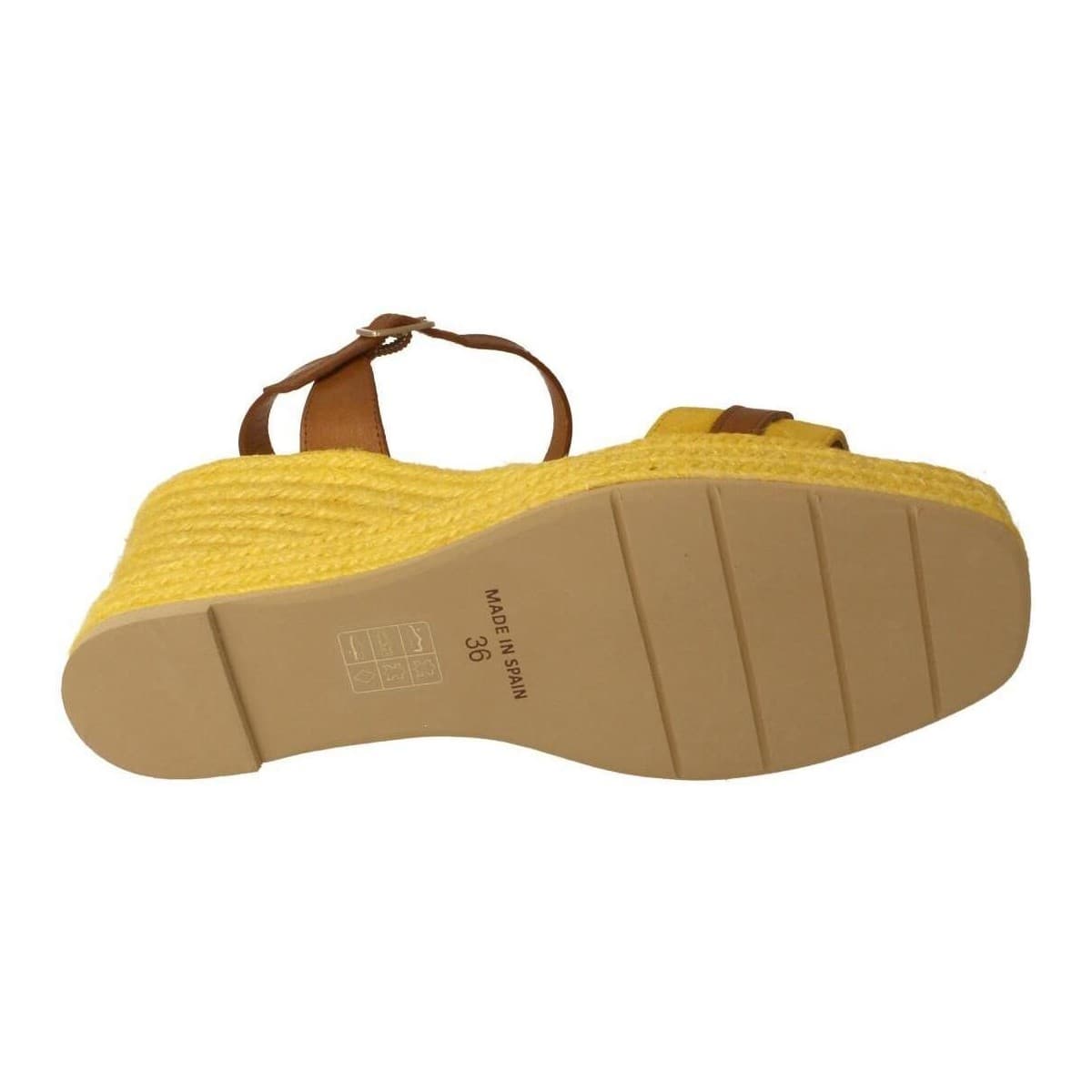 Women's Platforms Casteller Yellow