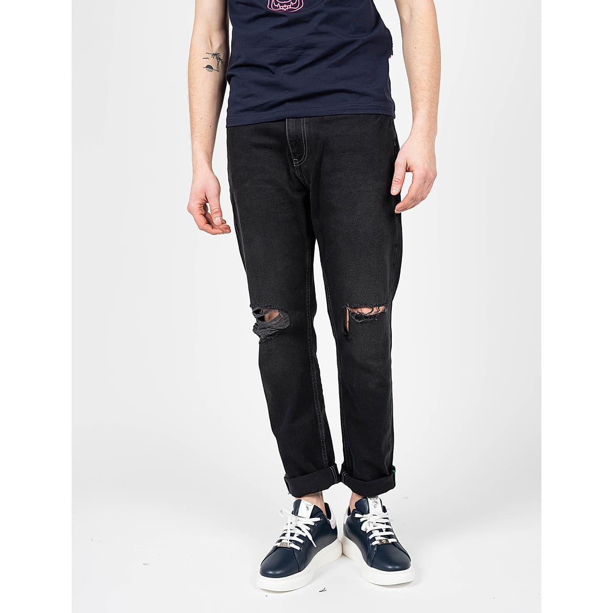 Ίσια παντελόνια Tommy Hilfiger DM0DM11887 | Dad Jean