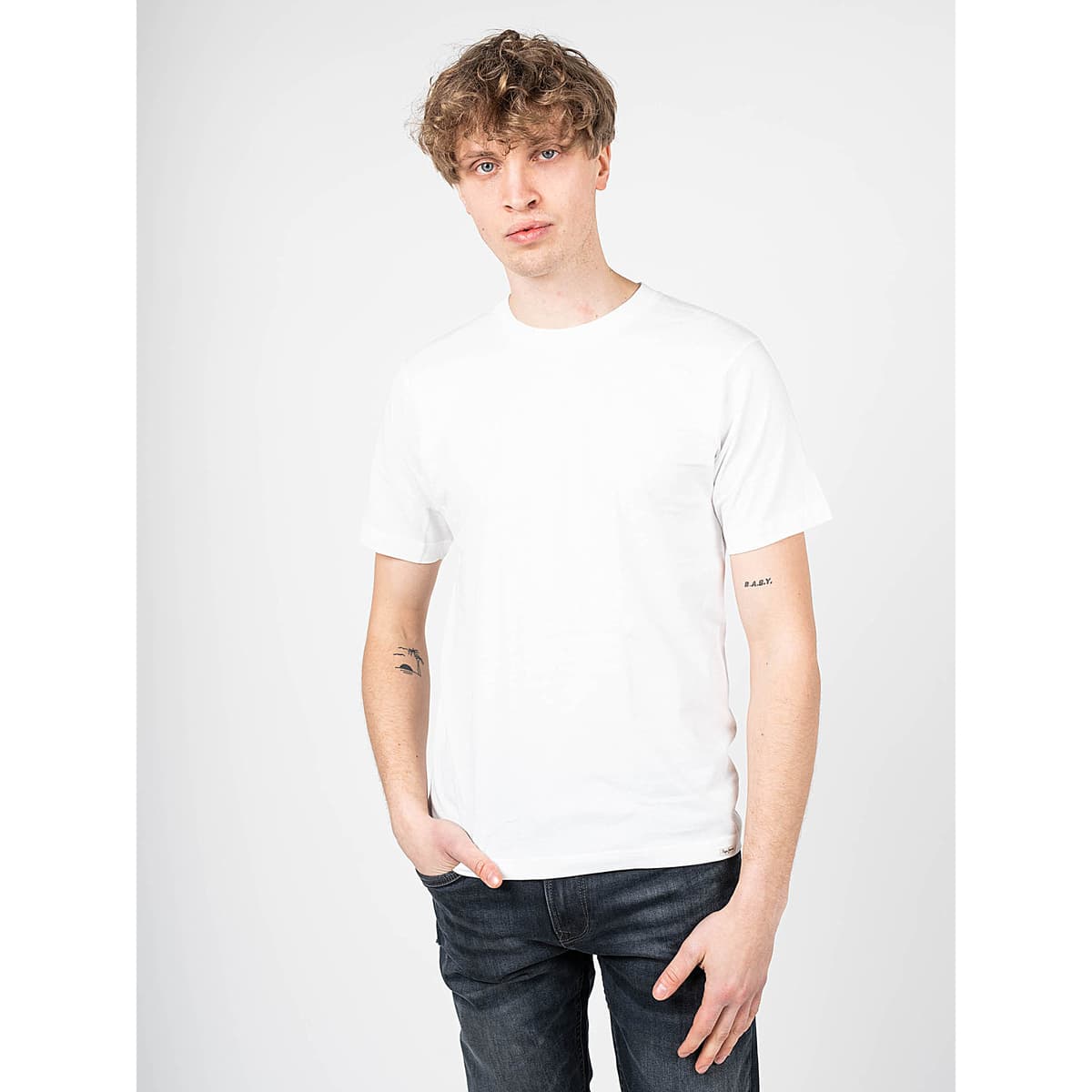 Men's T-Shirts Pepe Jeans White