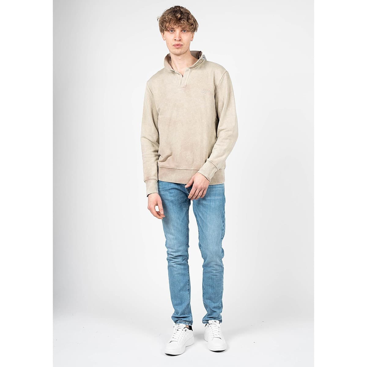 Men's Polo Shirts Guess Beige