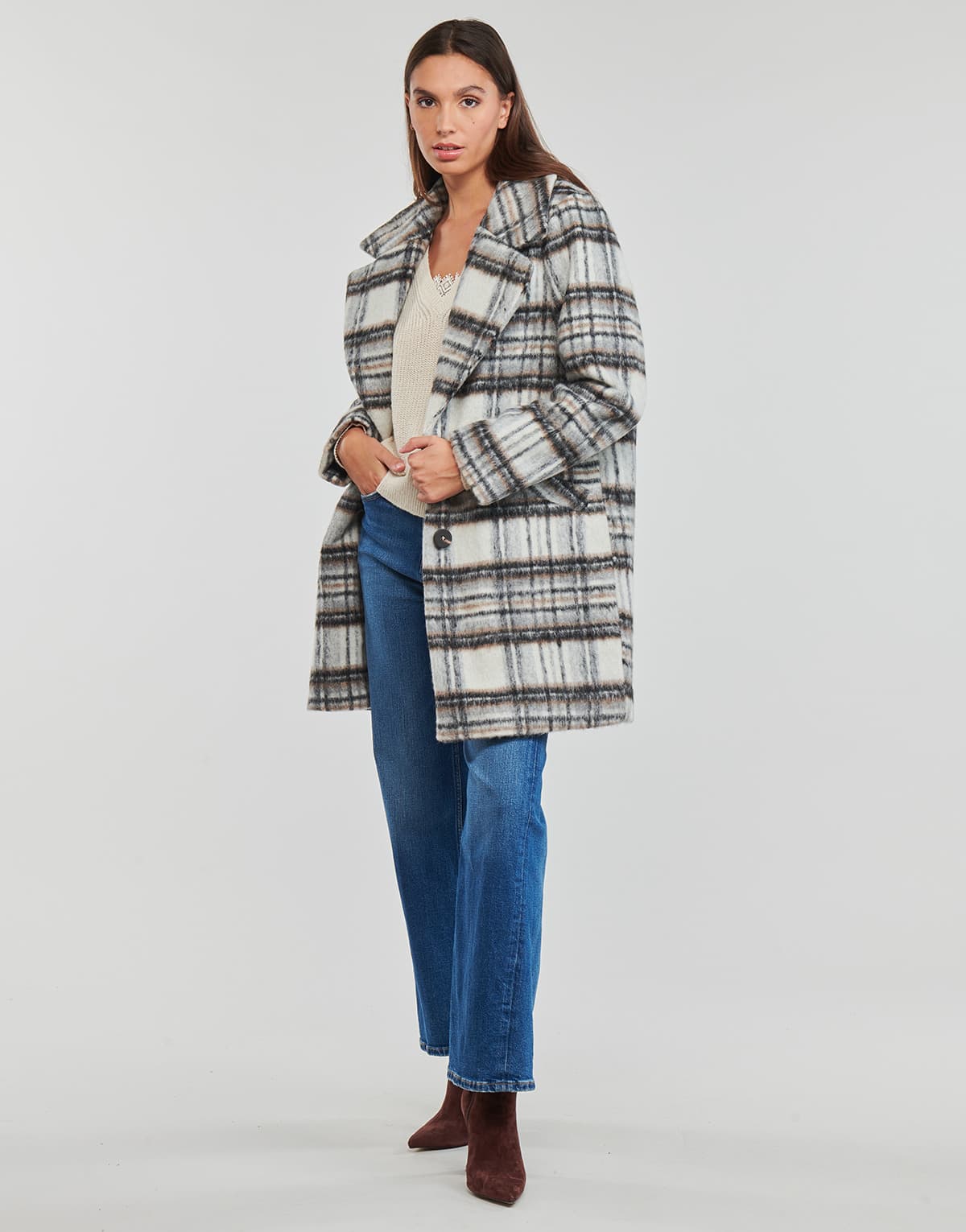 Women's Coats Vila Multicolor