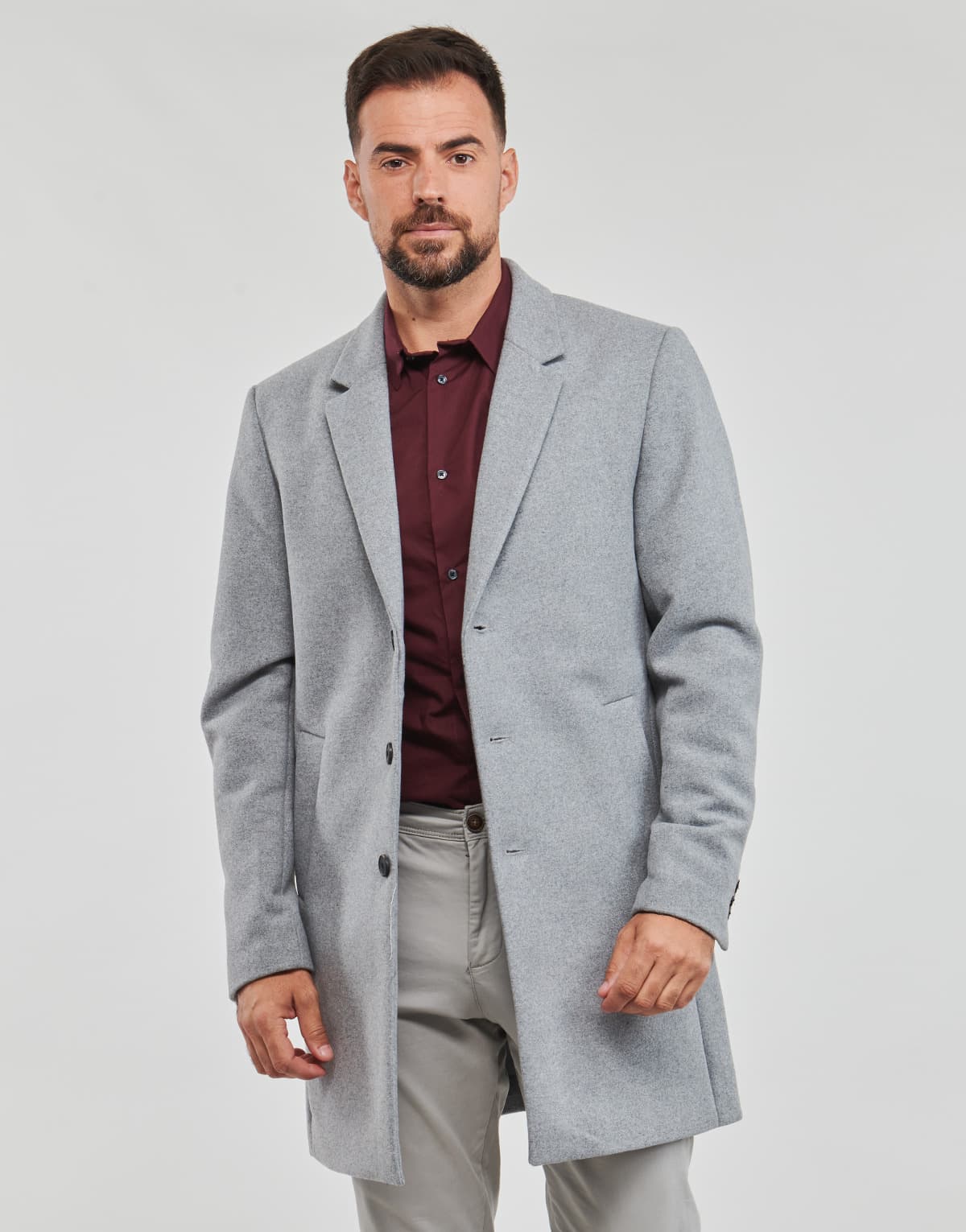 Men's Coats Jack & Jones Gray