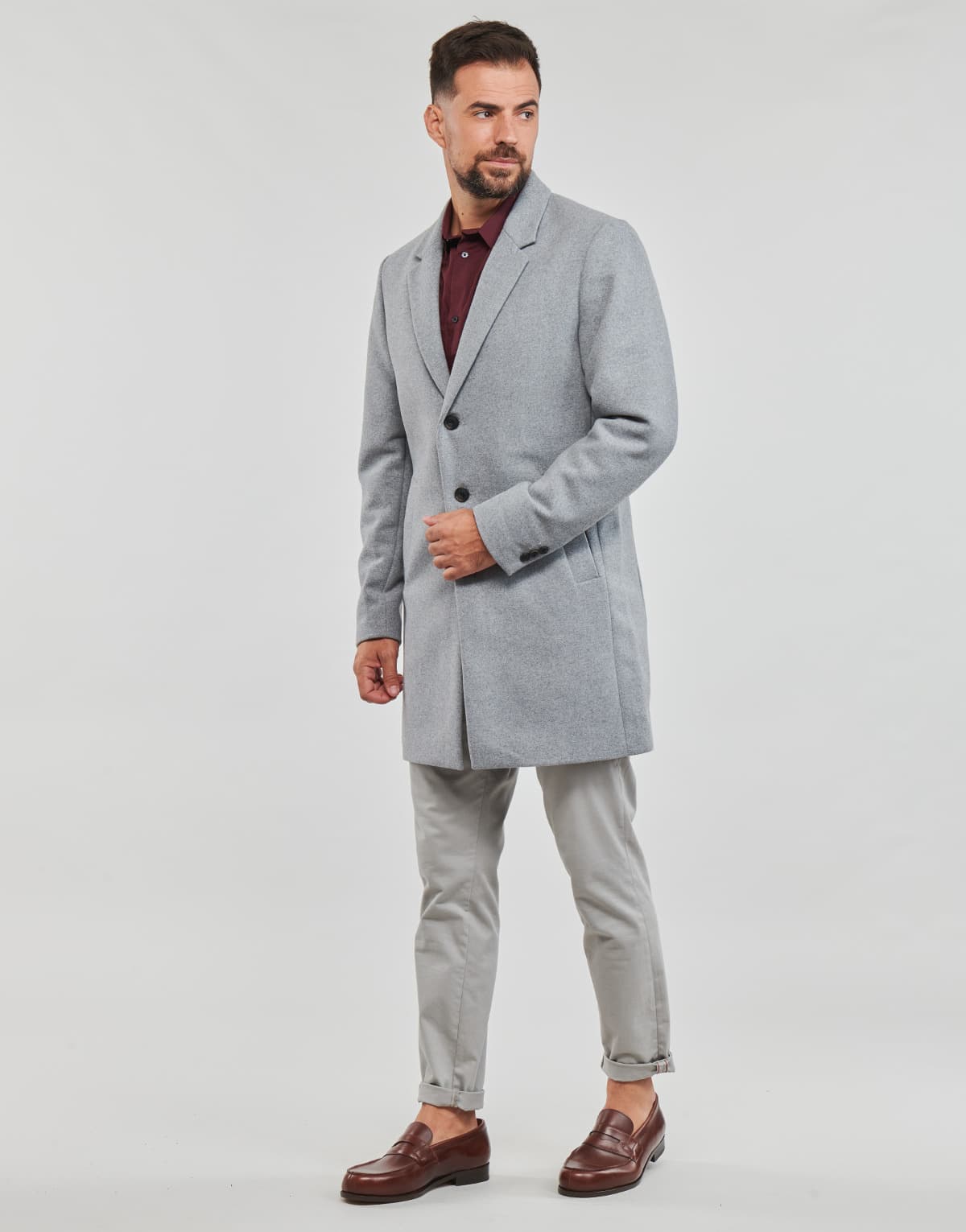 Men's Coats Jack & Jones Gray