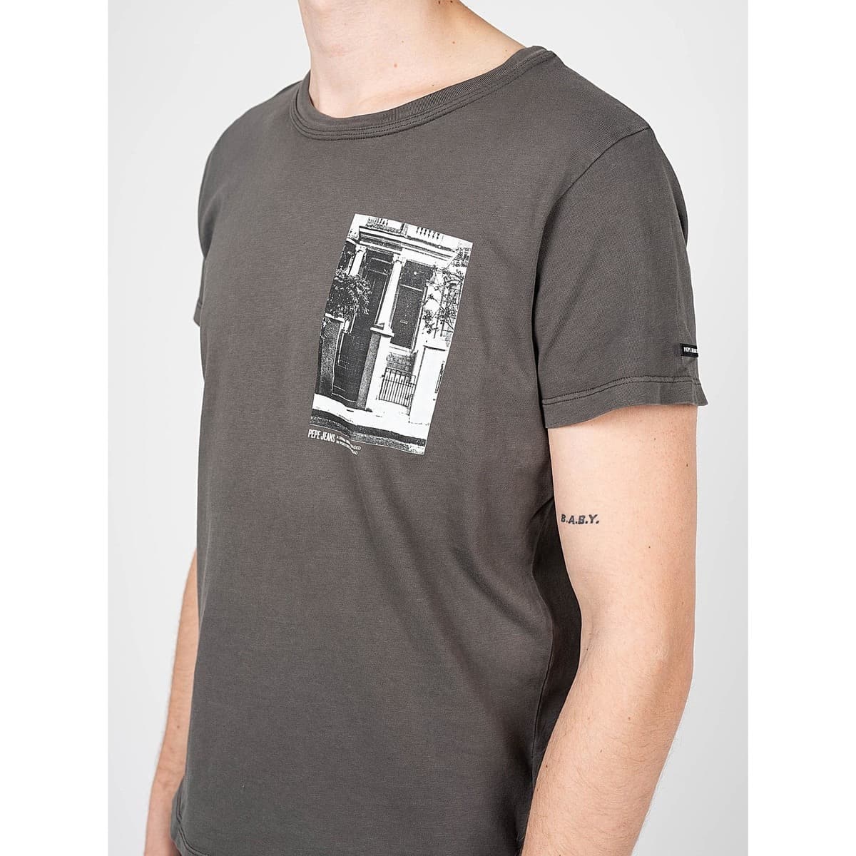 Men's T-Shirts Pepe Jeans Black