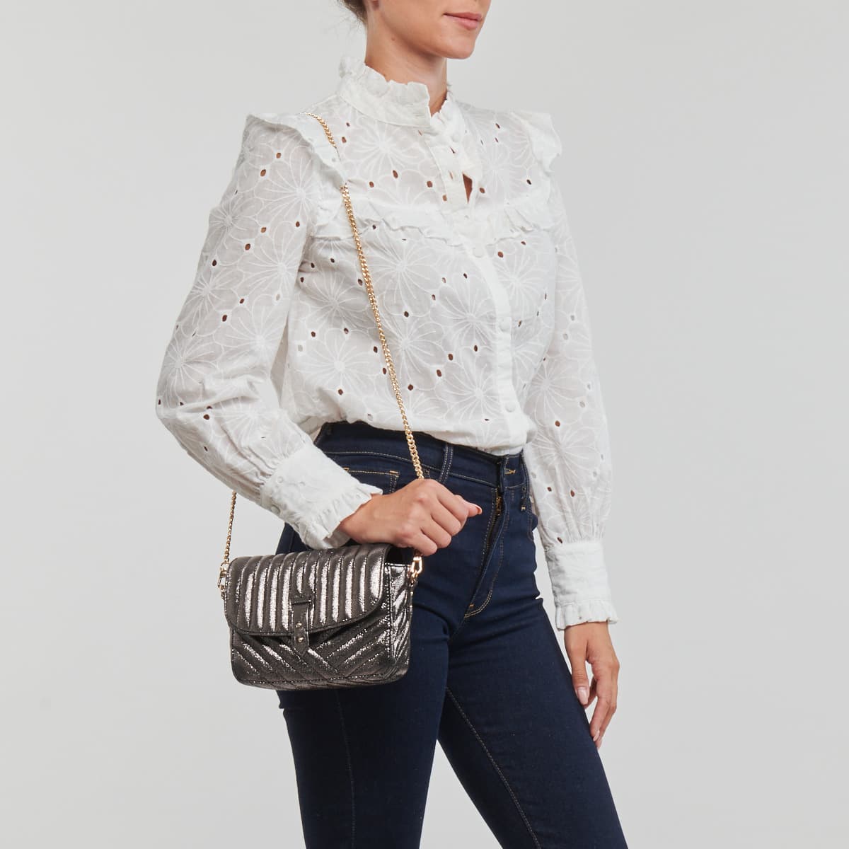 Women's Shoulder Bags Petite Mendigote Gray