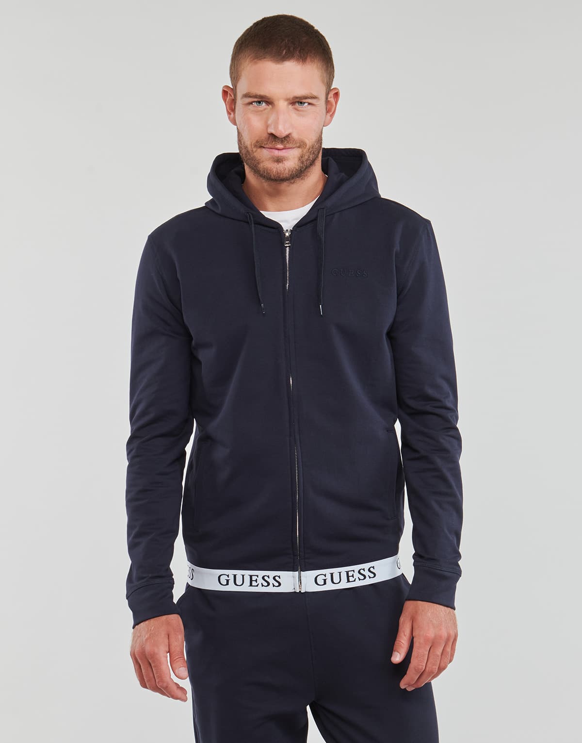 Men's Sweatshirts Guess Blue