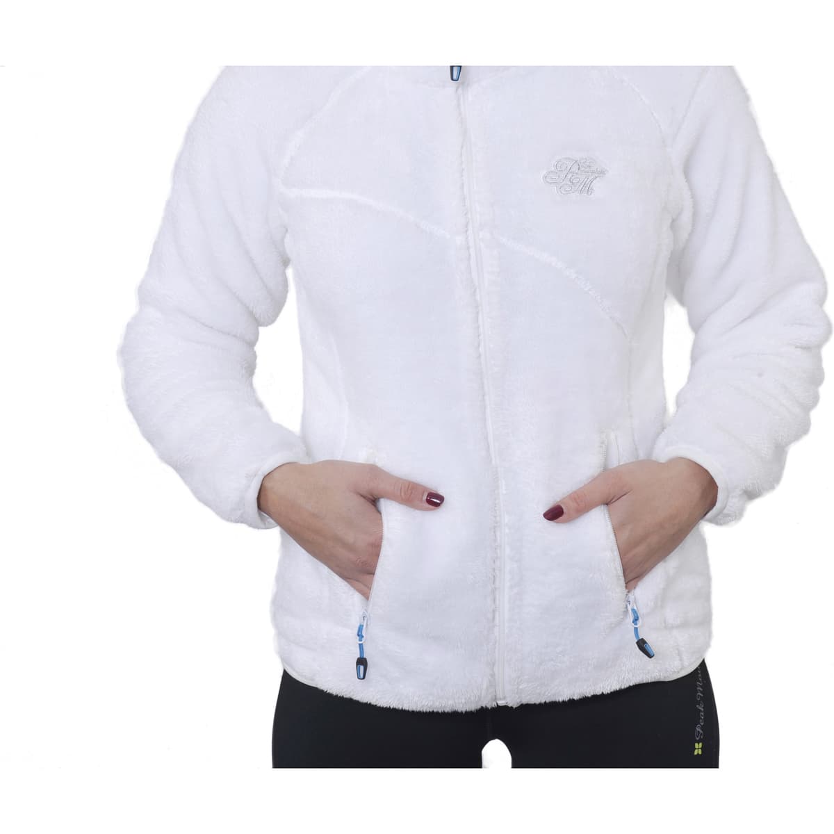 Women's Sweatshirts Peak Mountain White