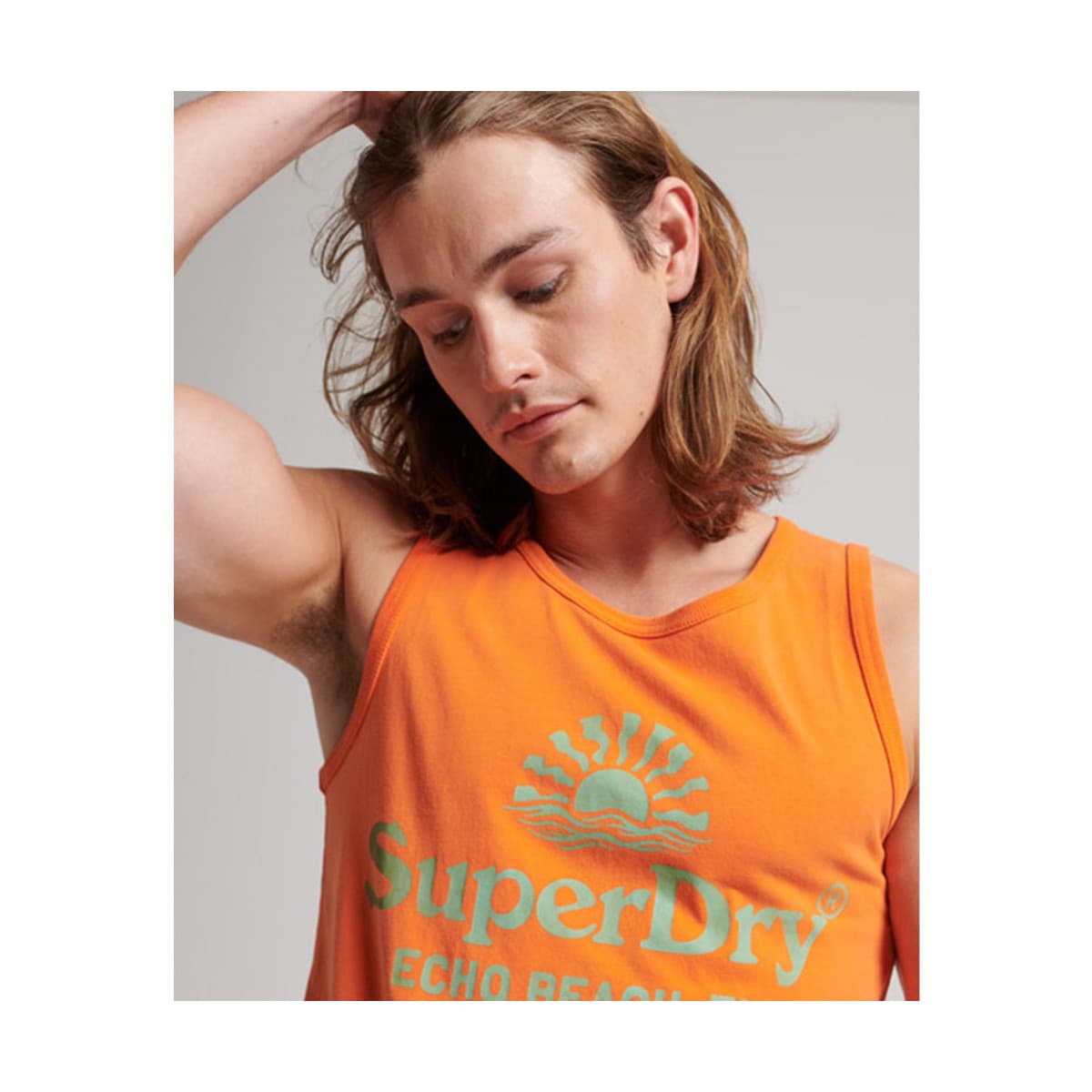 Men's T-Shirts Superdry Orange