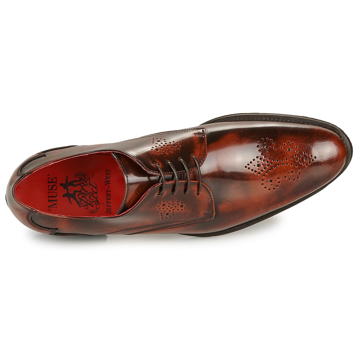 Men's Derby Shoes Jeffery-West Brown