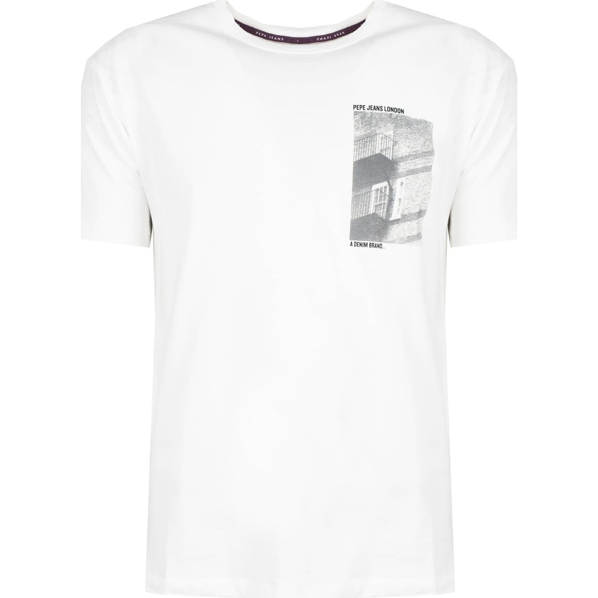 Men's T-Shirts Pepe Jeans White