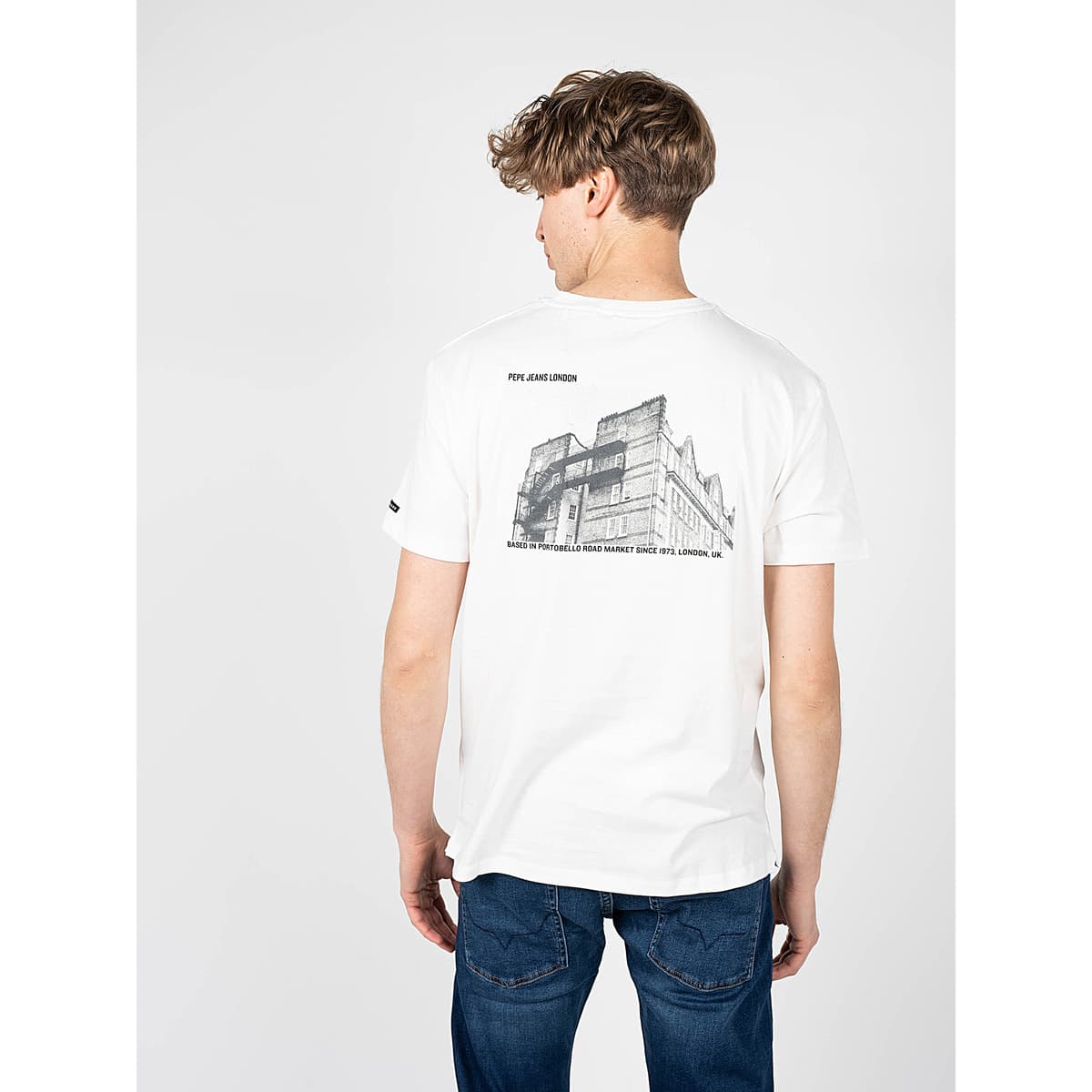 Men's T-Shirts Pepe Jeans White