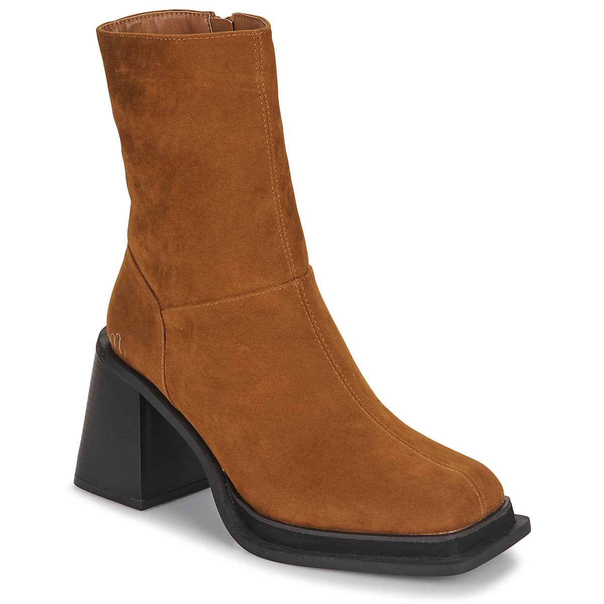 Women's Ankle Boots Moony Mood Brown