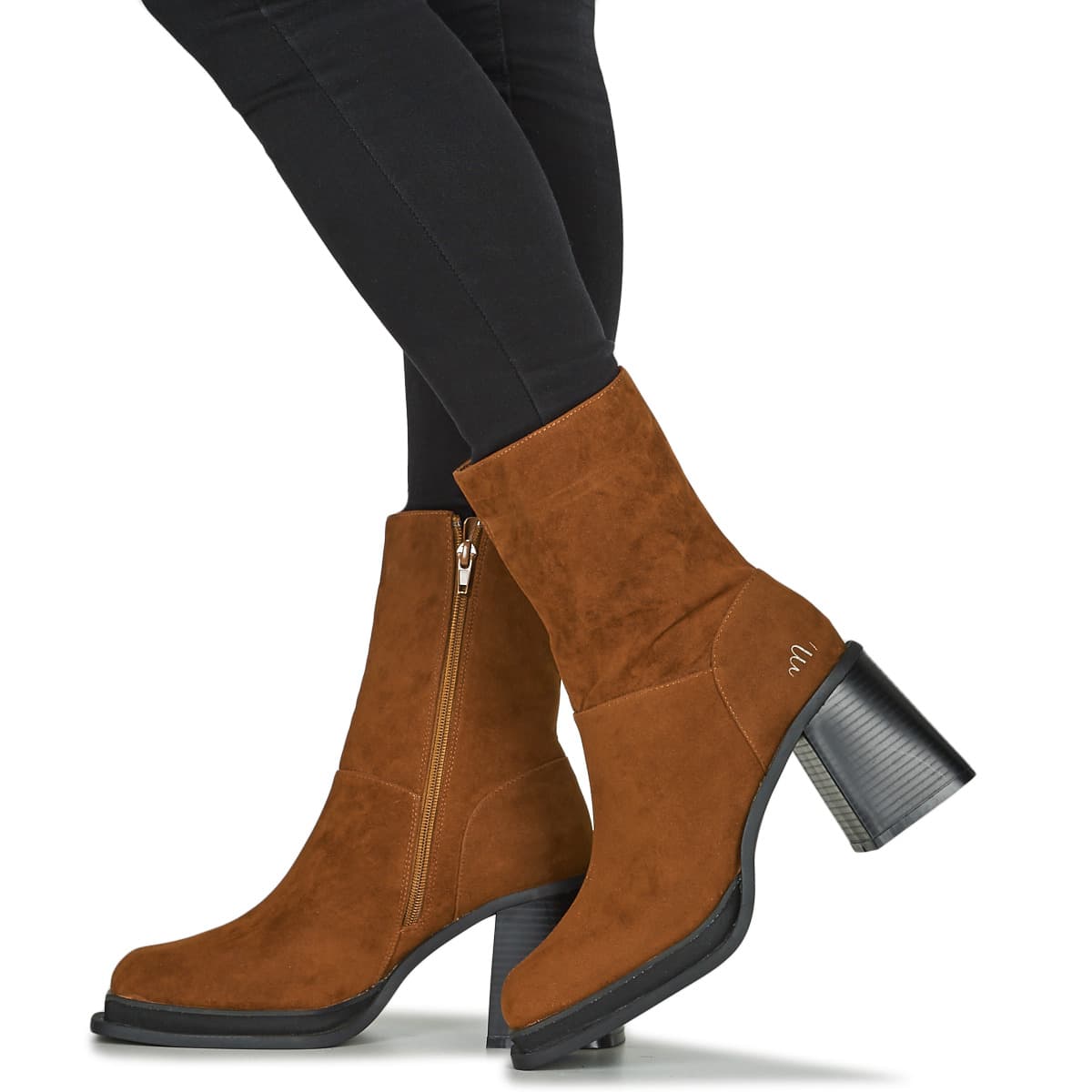 Women's Ankle Boots Moony Mood Brown