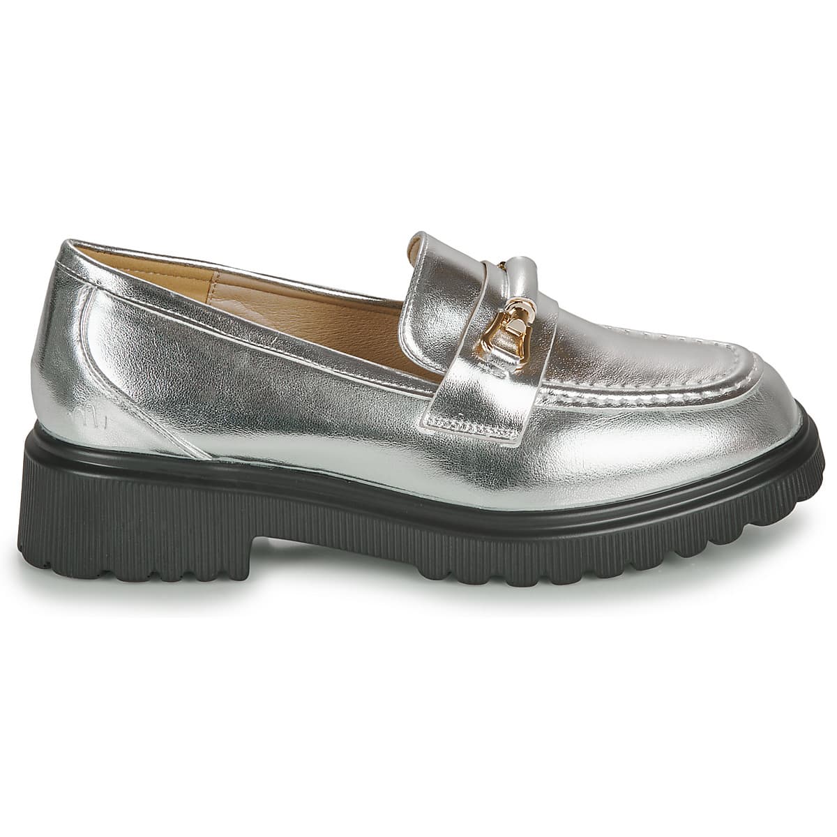 Women's Loafers Moony Mood Silver