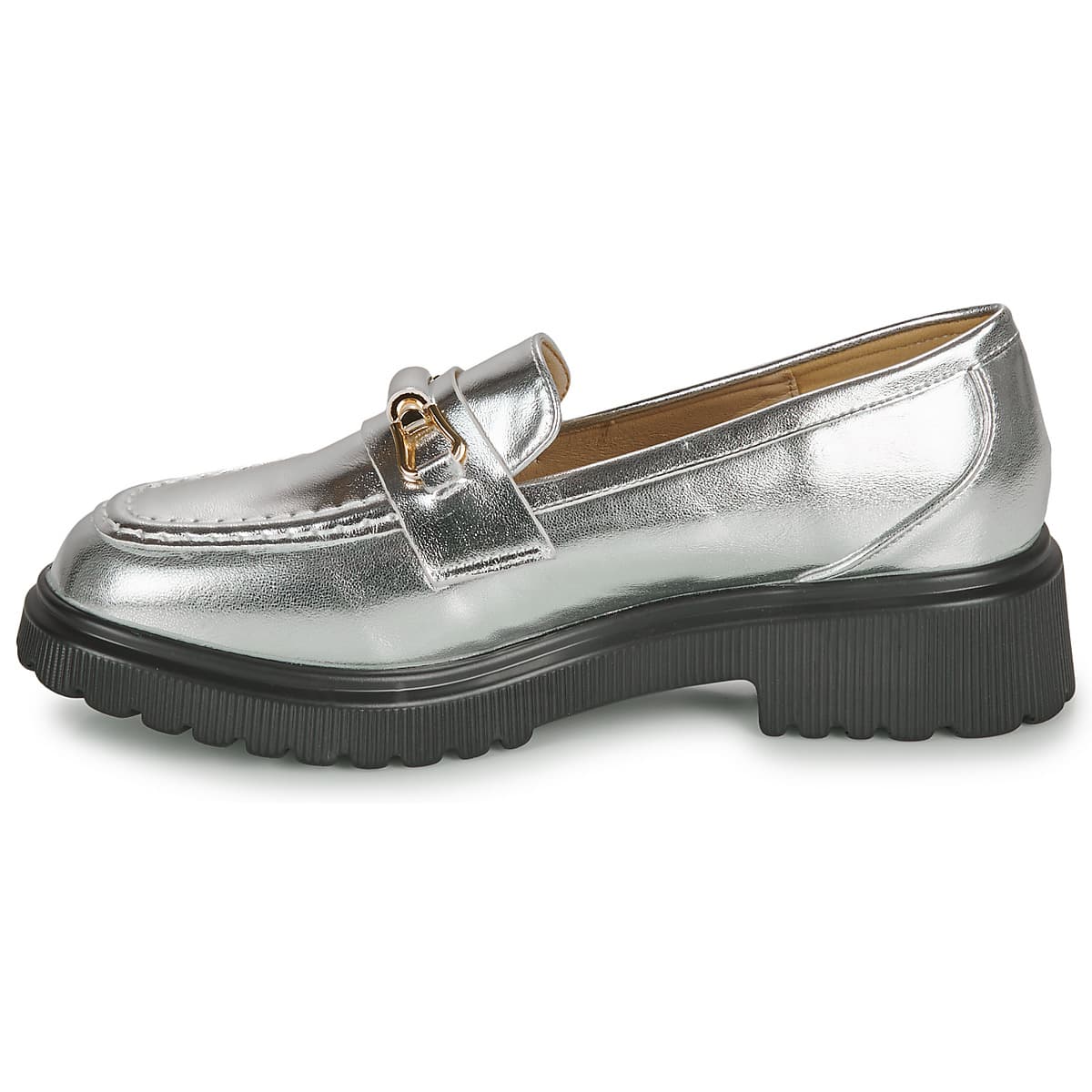 Women's Loafers Moony Mood Silver
