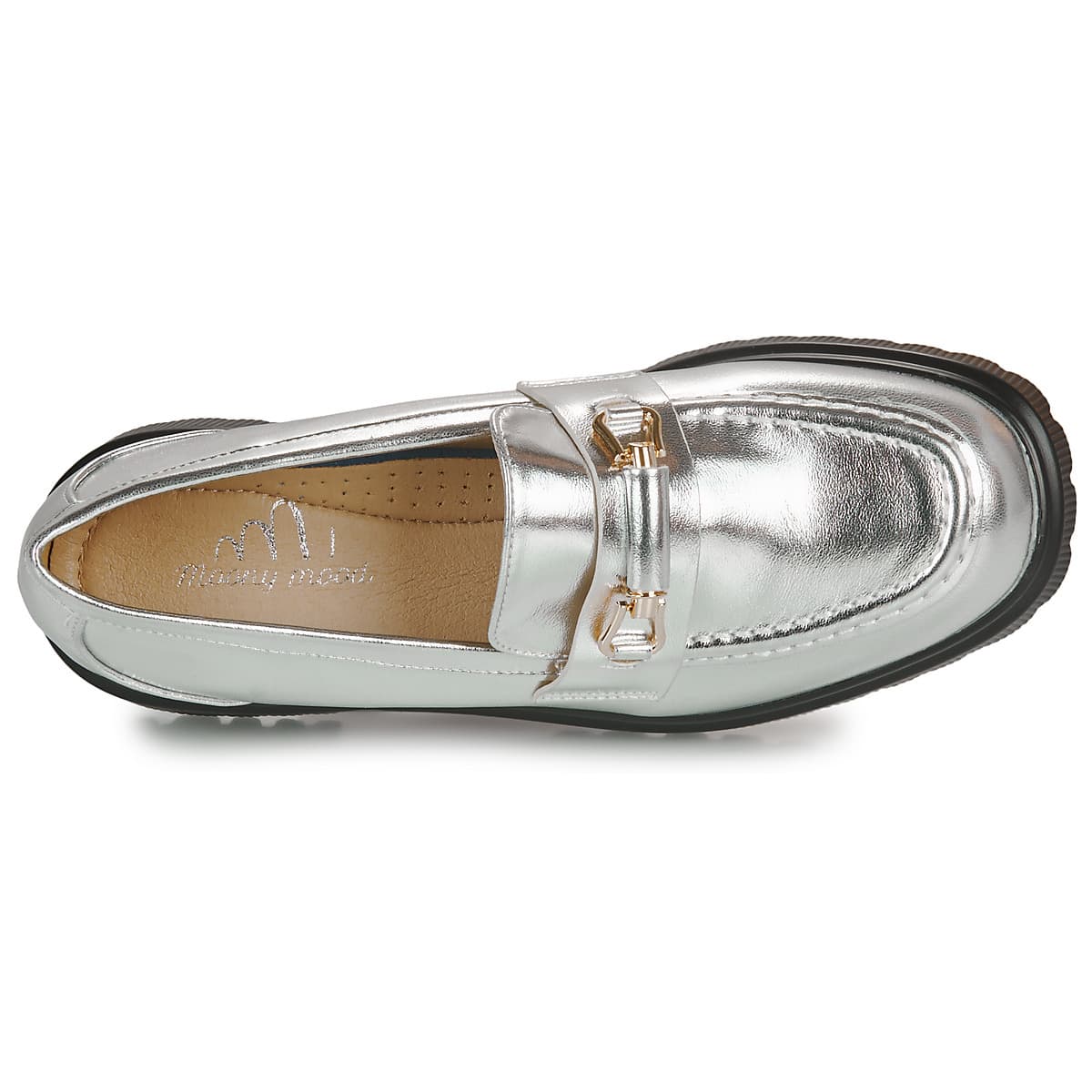 Women's Loafers Moony Mood Silver