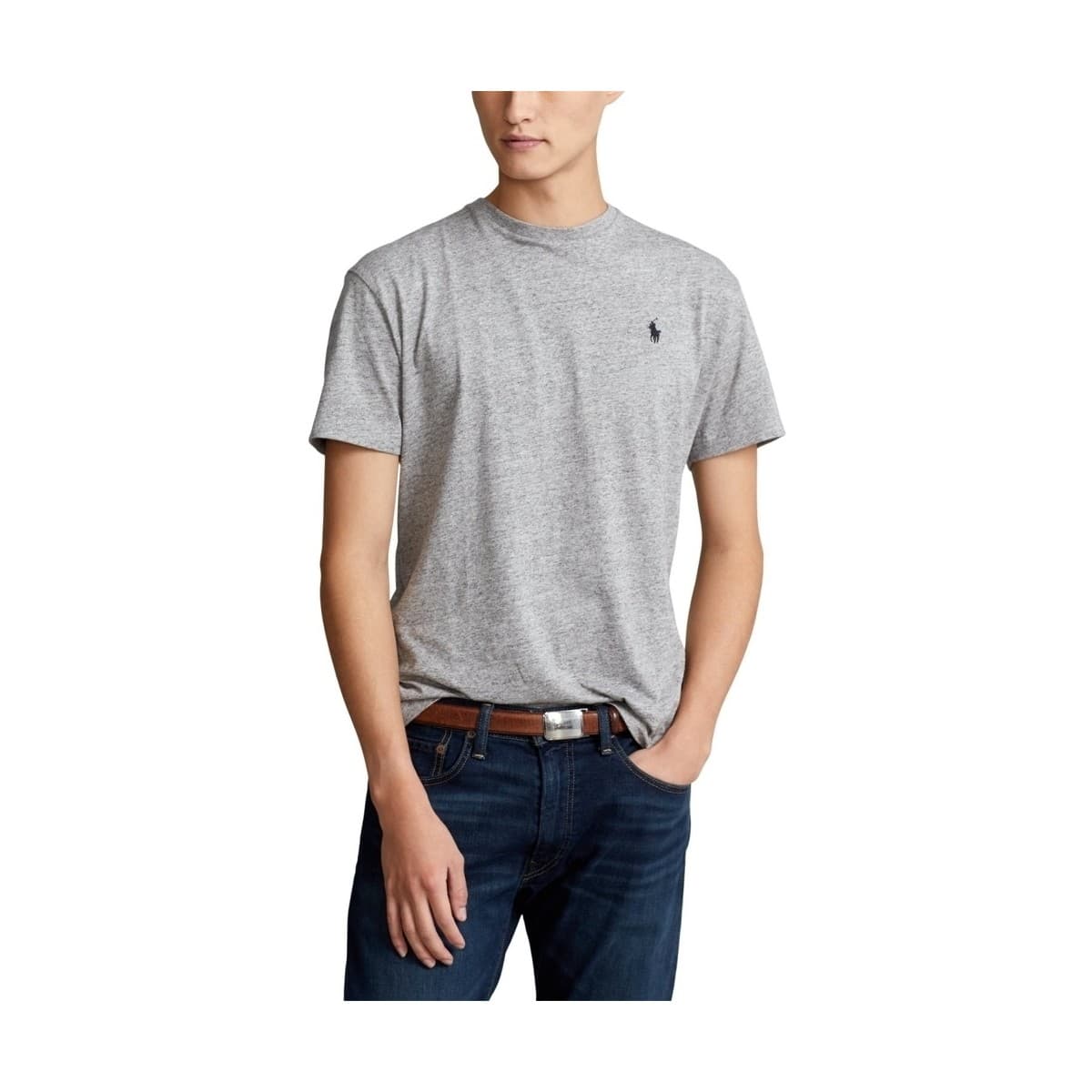 Men's T-Shirts Polo Ralph Lauren Gray