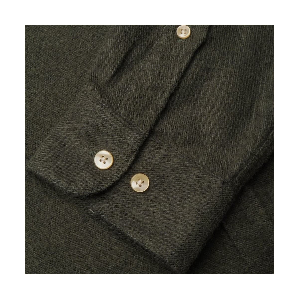 Men's Shirts Portuguese Flannel Green