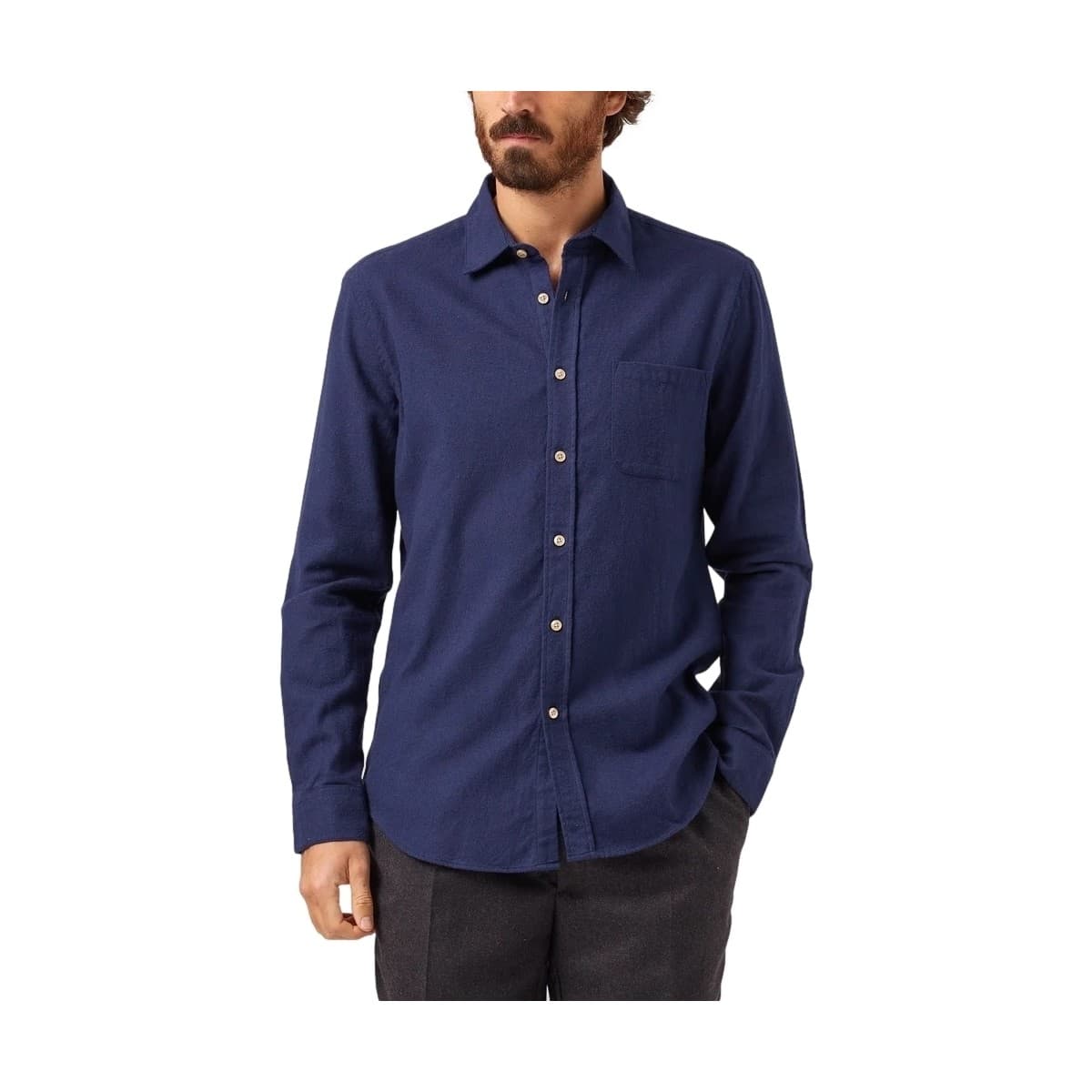 Men's Shirts Portuguese Flannel Blue