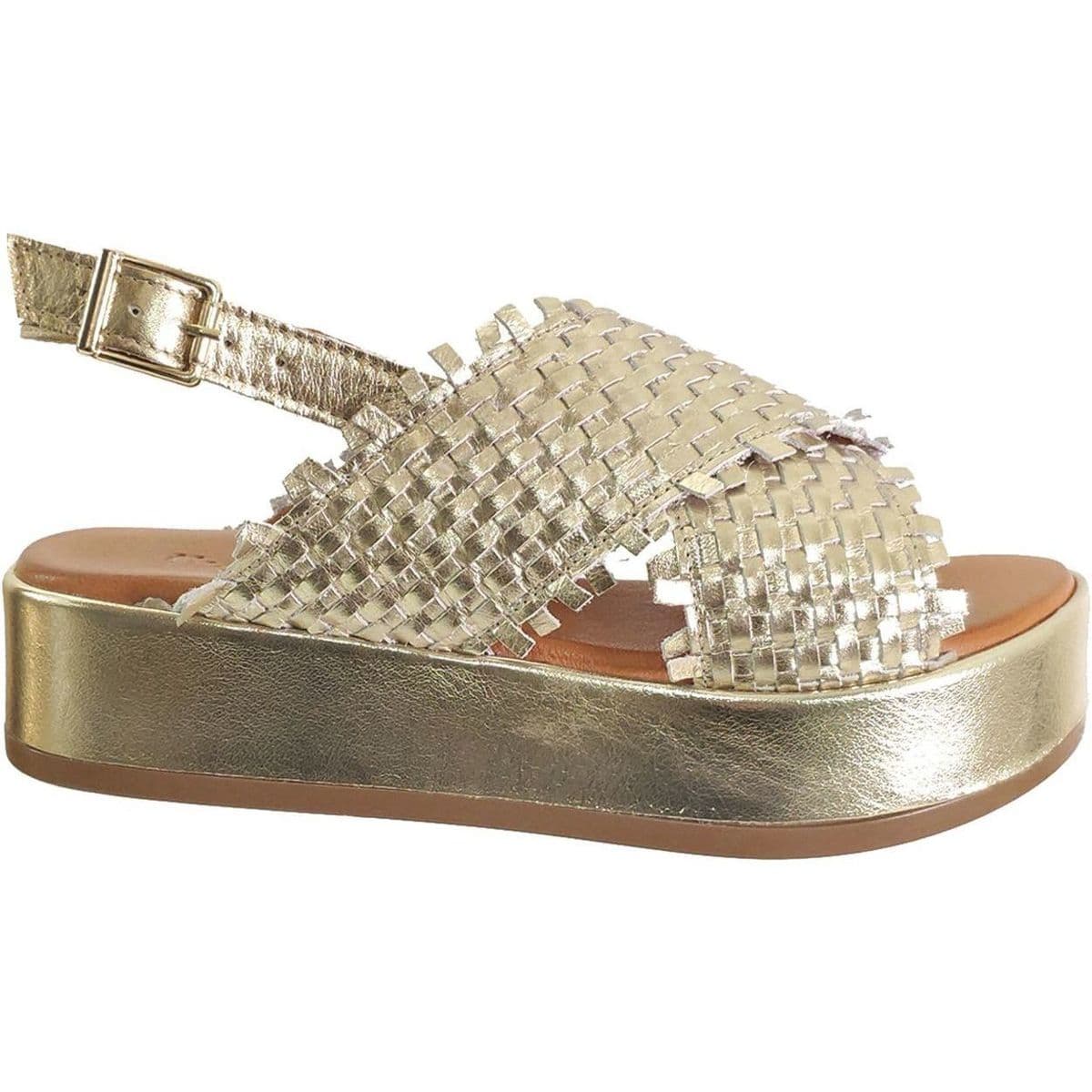 Women's Platforms K.mary Gold
