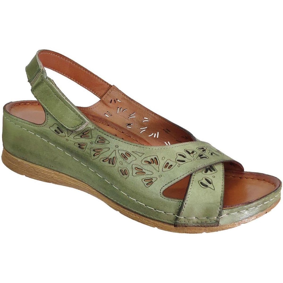 Women's Platforms Karyoka Green