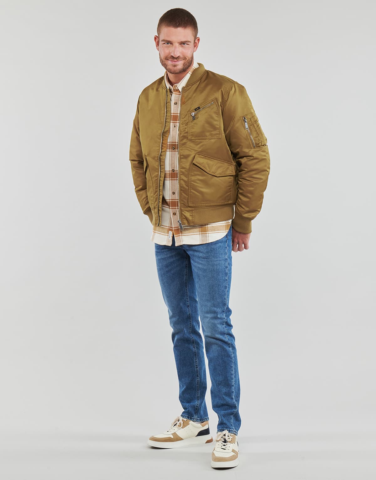 Men's Jackets Lee Beige