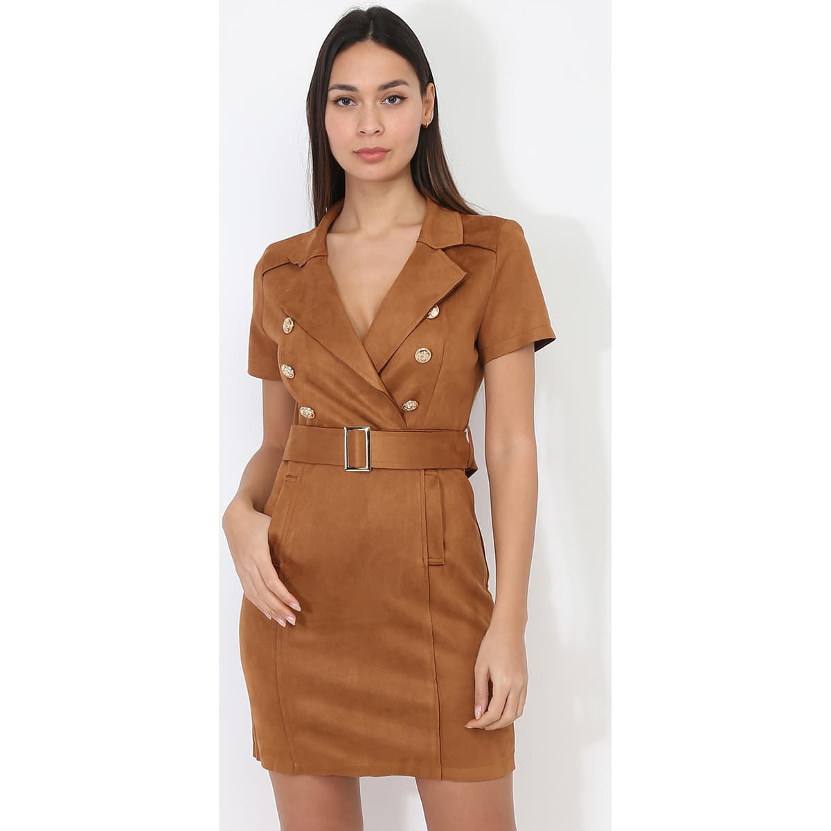 Women's Dresses La Modeuse Brown