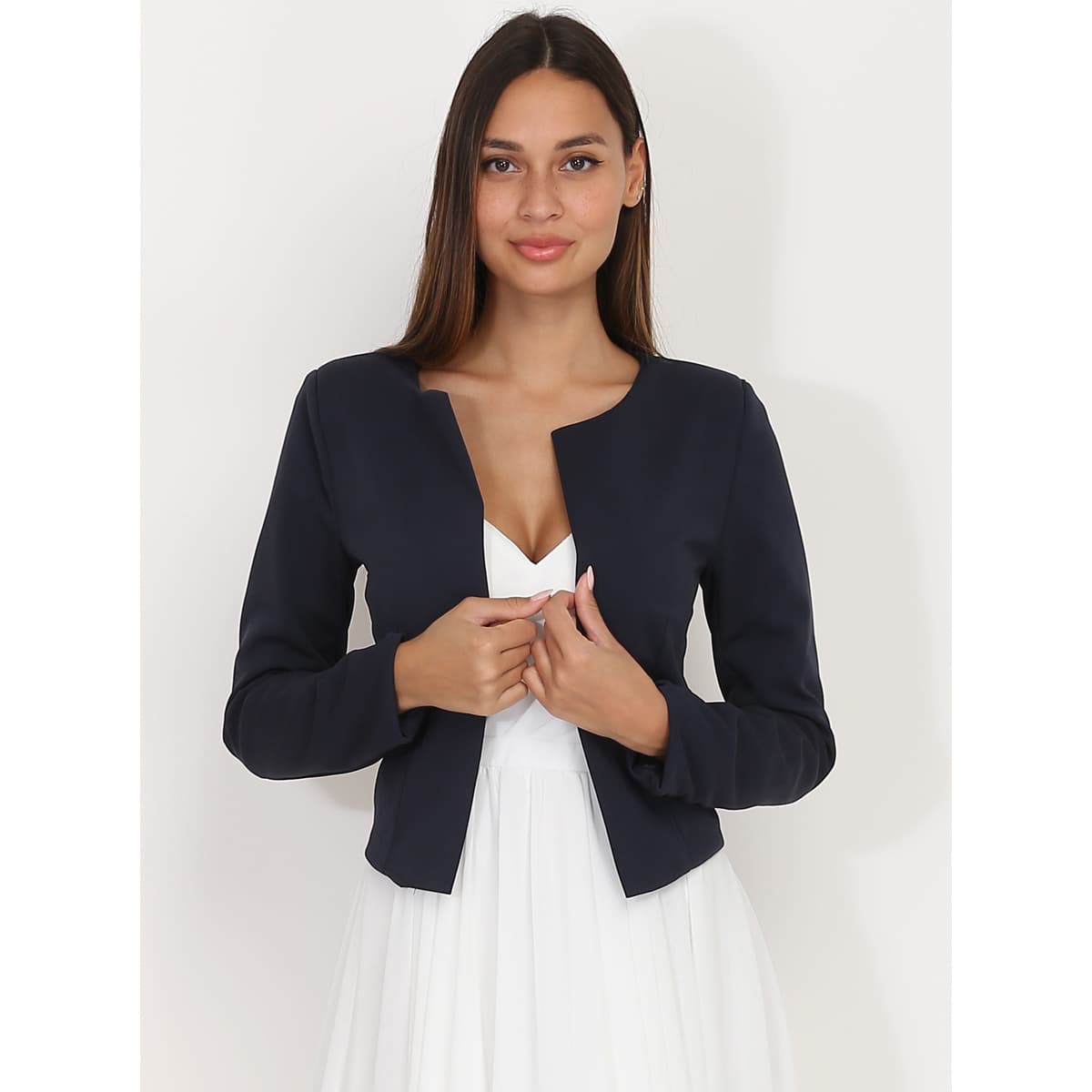 Women's Blazers La Modeuse Blue