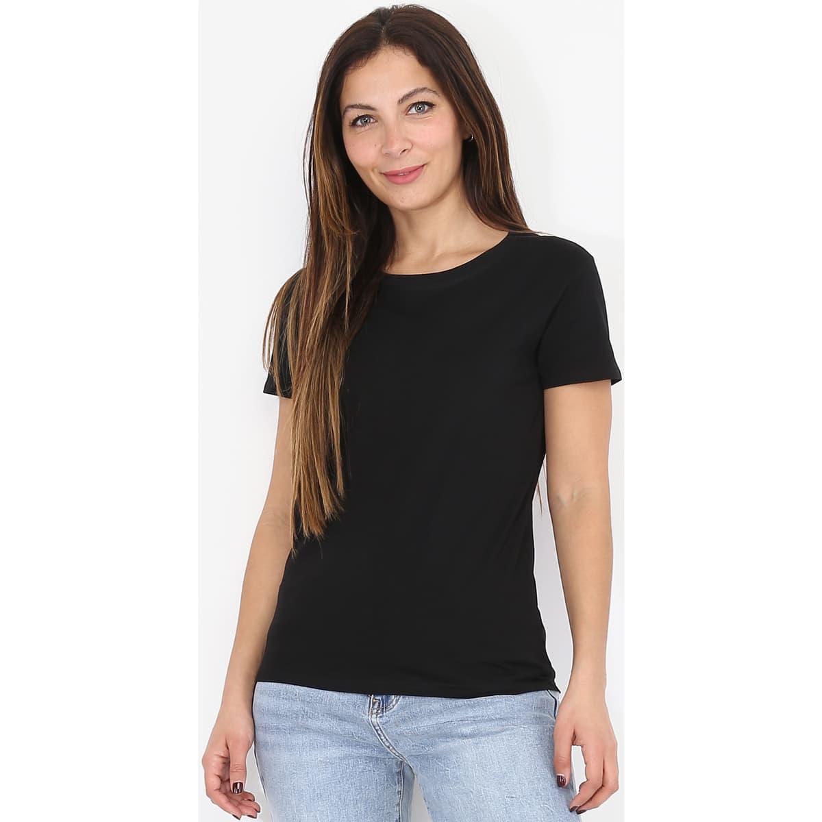Women's T-Shirts La Modeuse Black