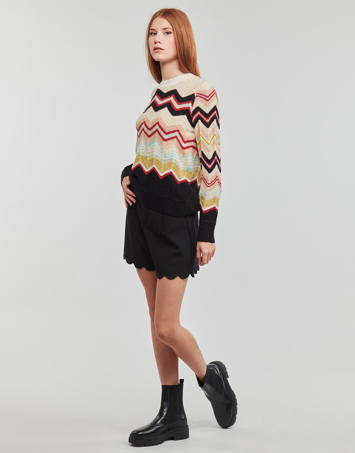 Women's Sweaters Derhy Beige