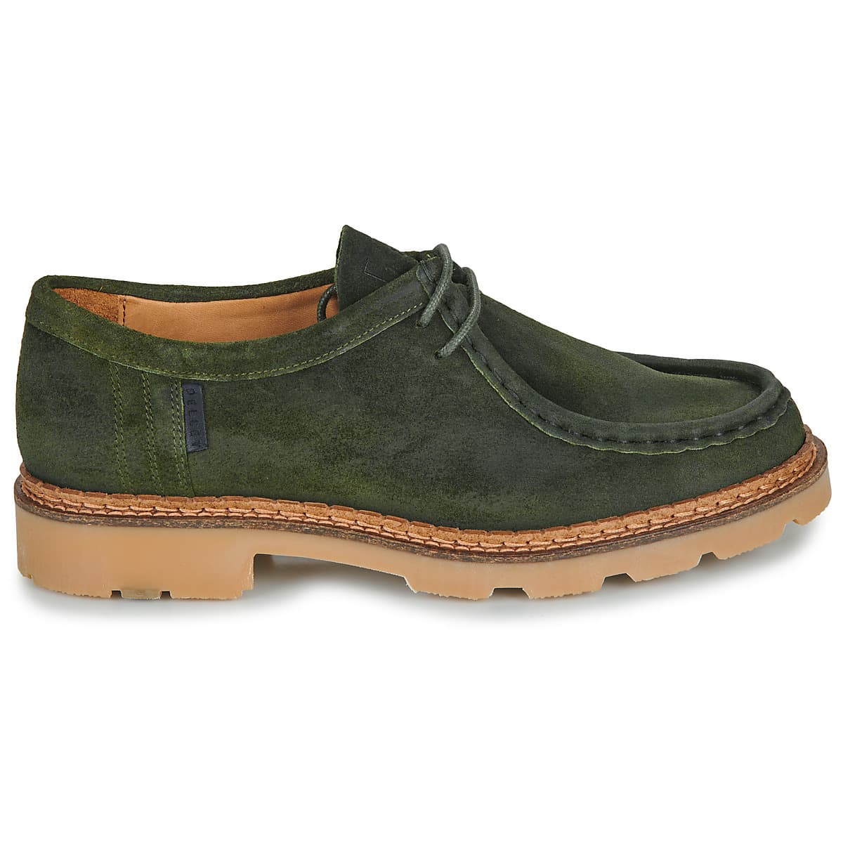 Women's Derby Shoes Pellet Green