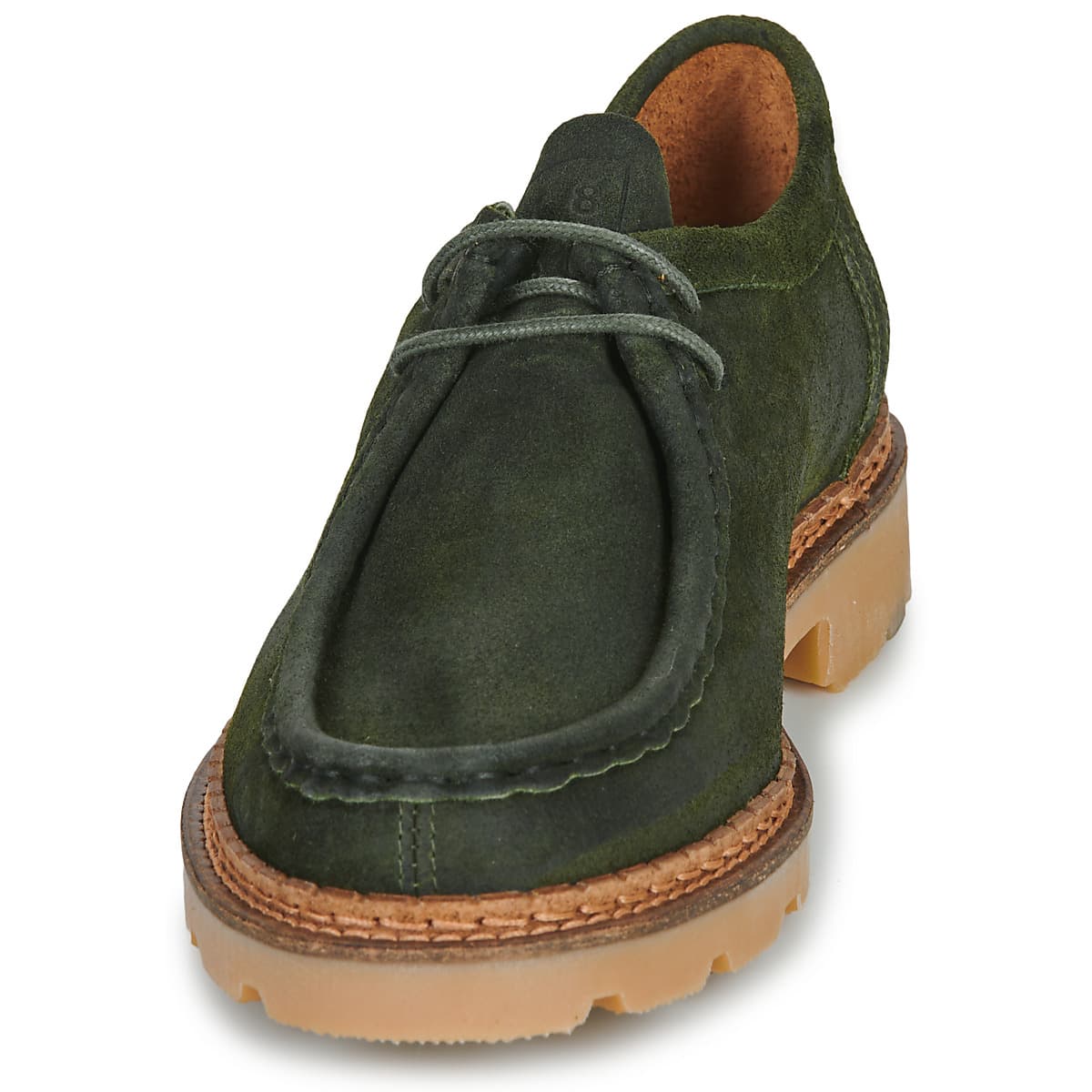 Women's Derby Shoes Pellet Green