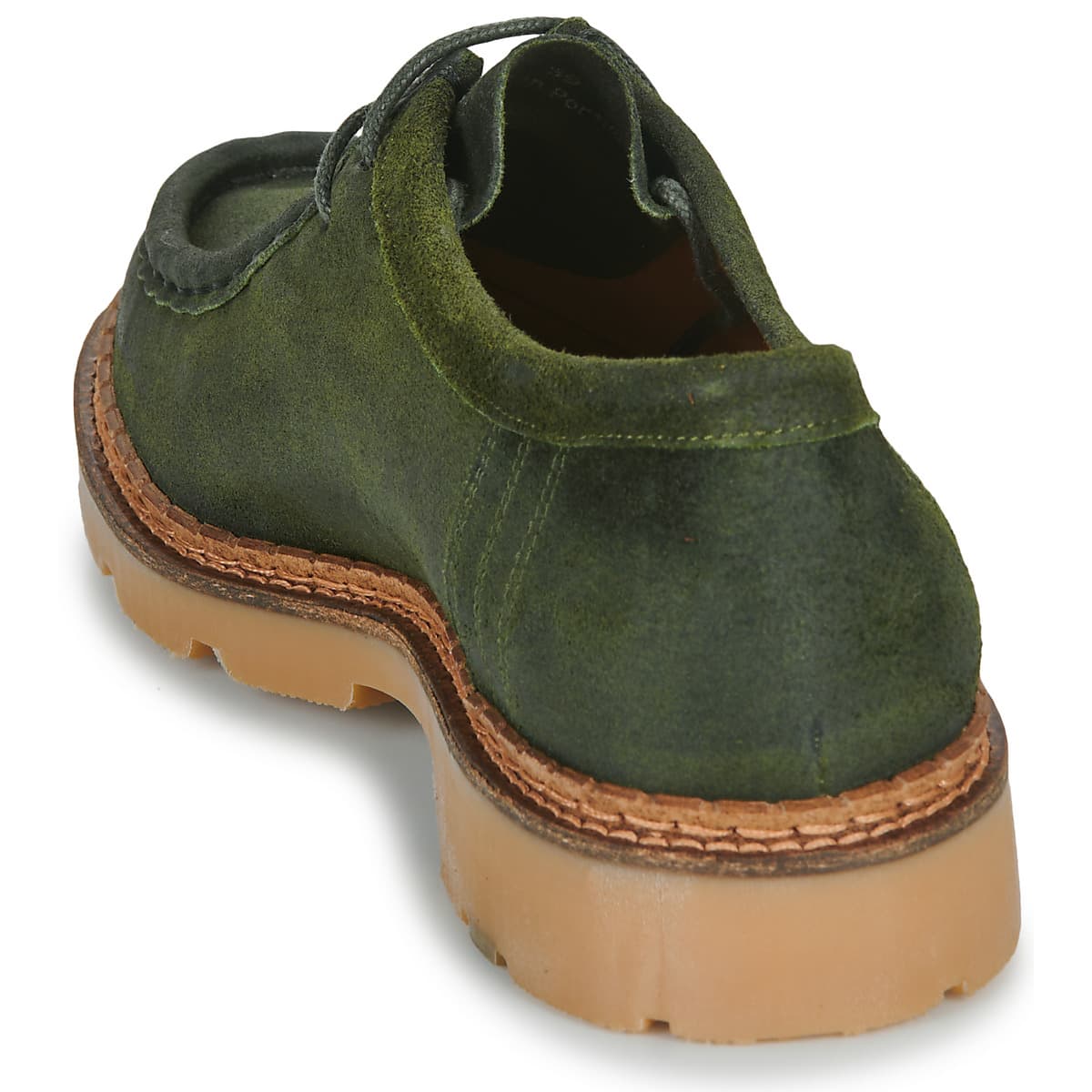 Women's Derby Shoes Pellet Green