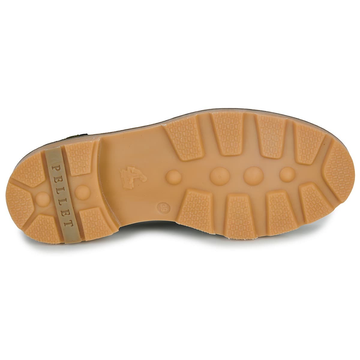 Women's Derby Shoes Pellet Green