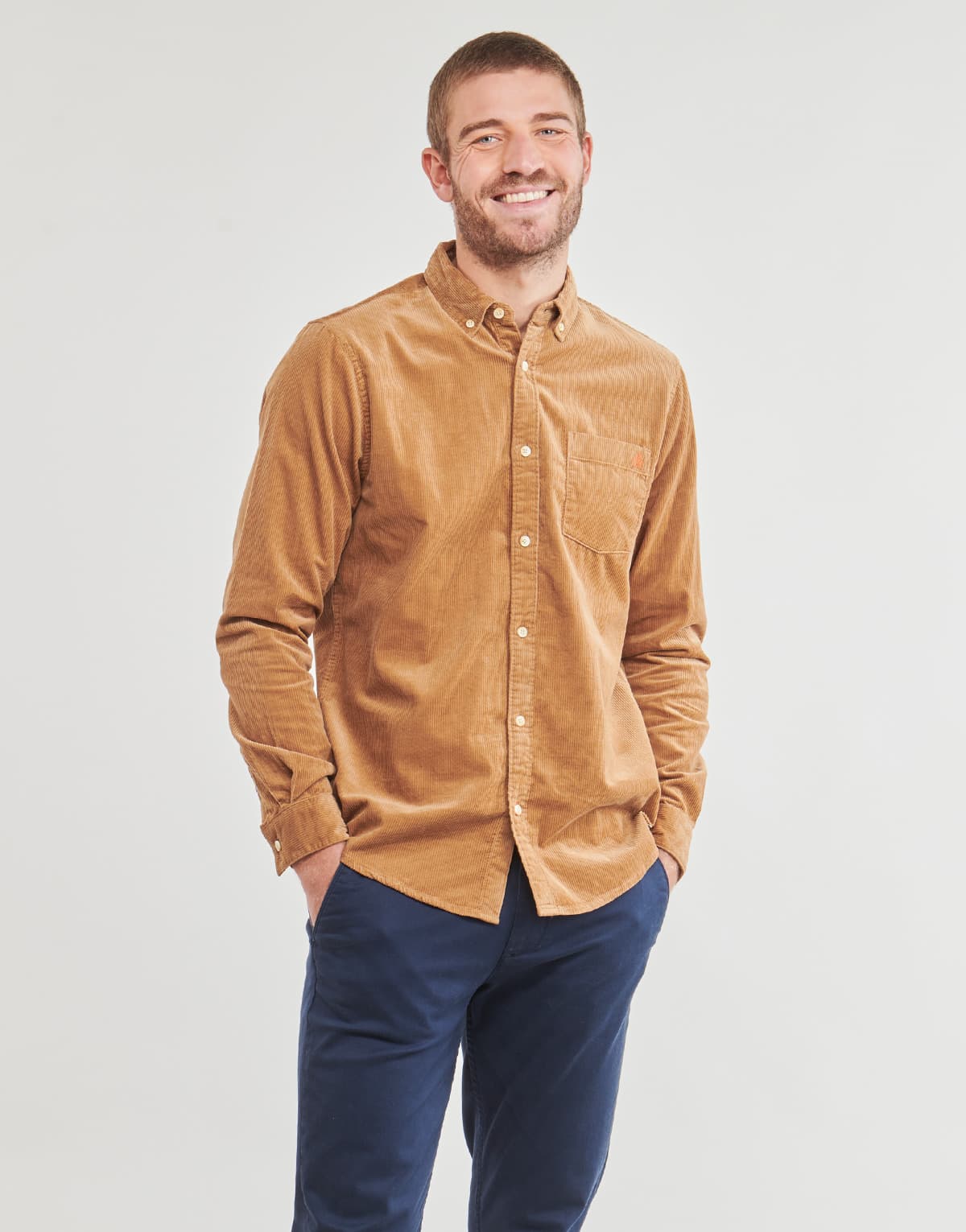 Men's Shirts Scotch & Soda Brown