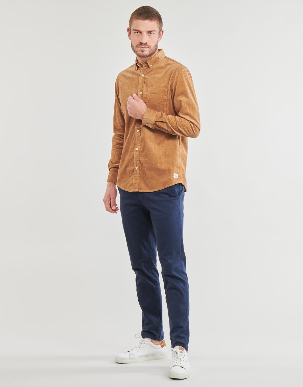Men's Shirts Scotch & Soda Brown