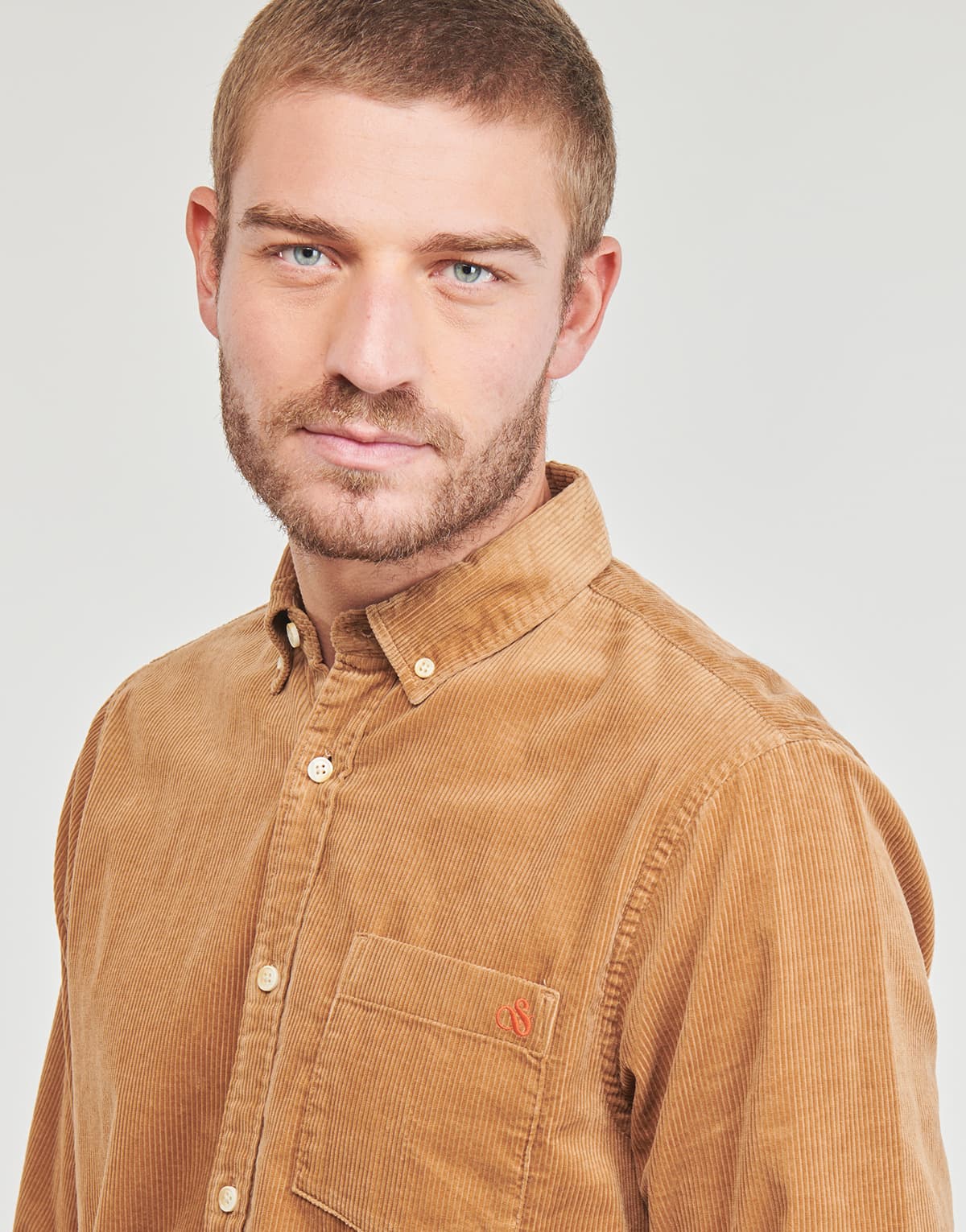 Men's Shirts Scotch & Soda Brown