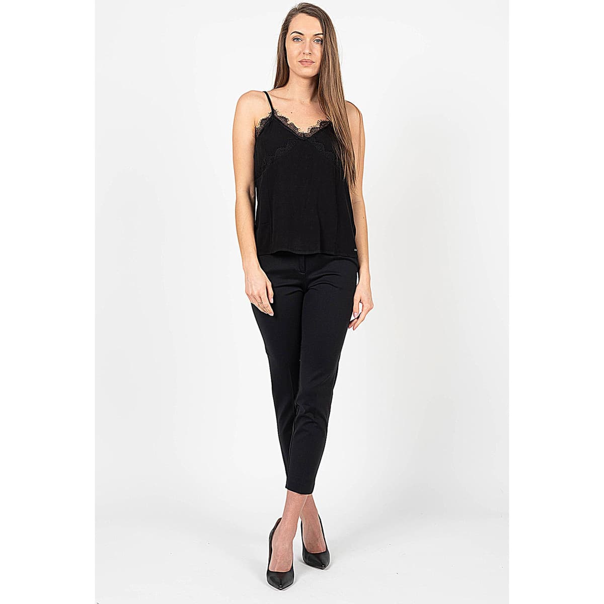 Women's T-Shirts Pepe Jeans Black