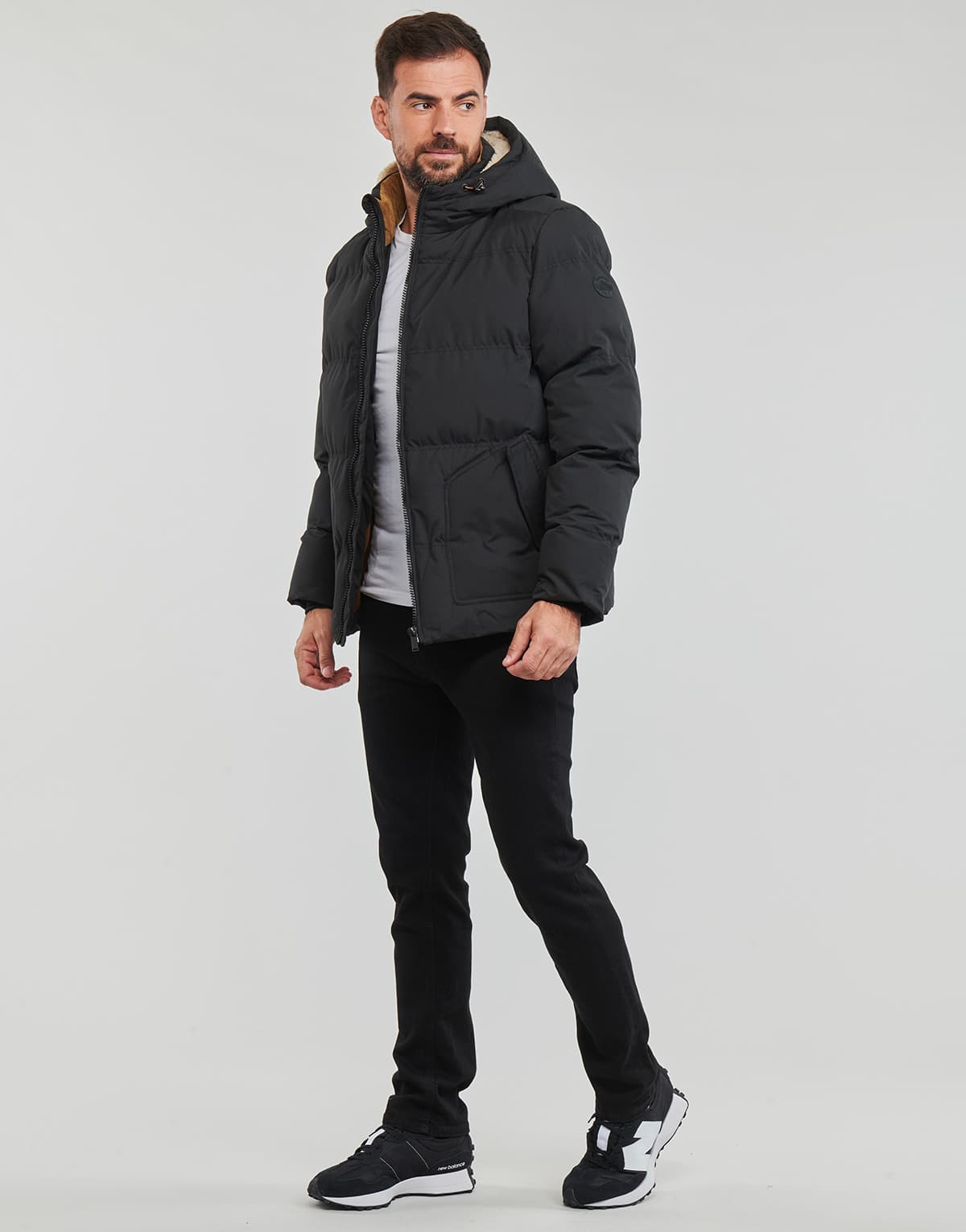 Men's Parkas Deeluxe Black
