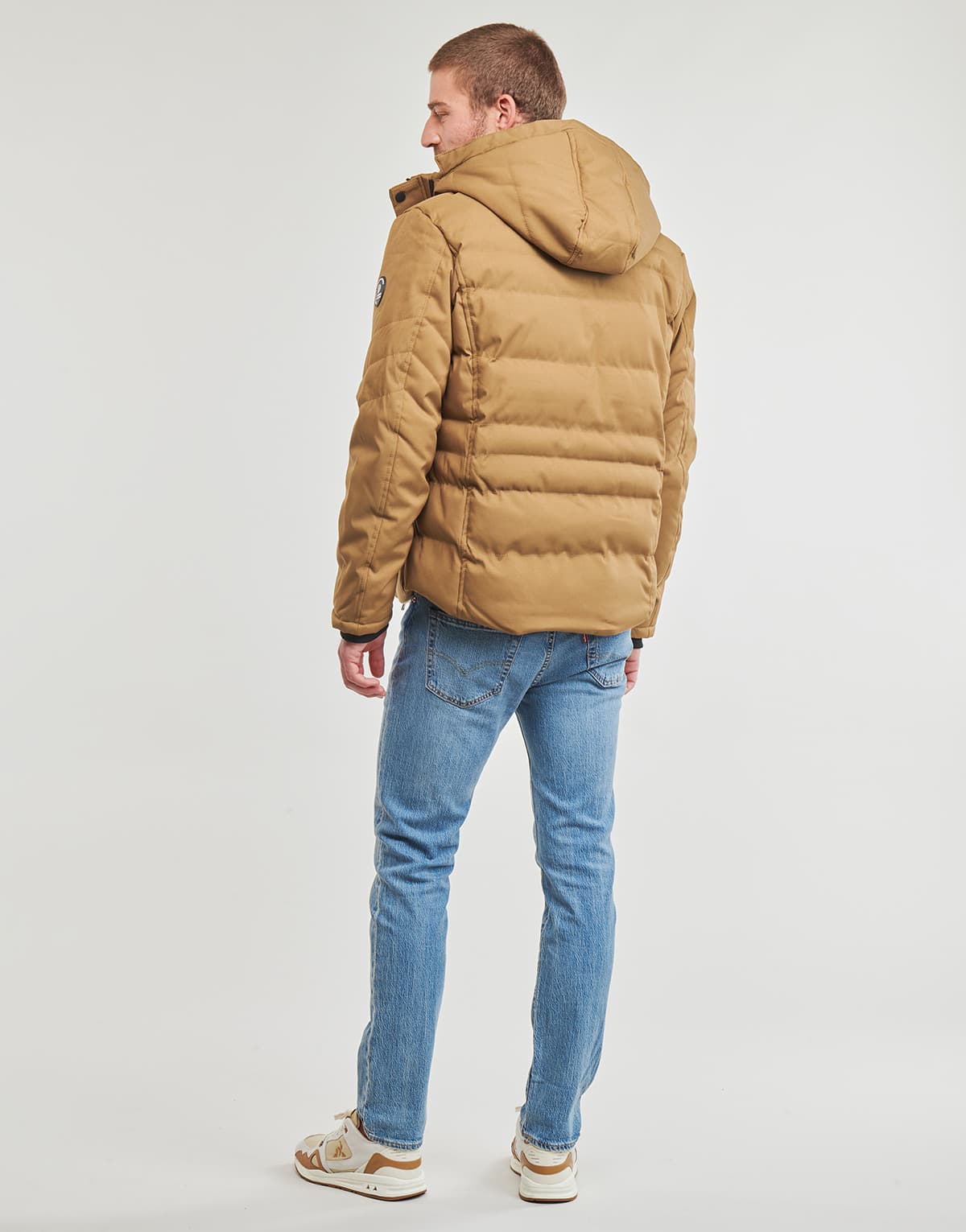 Men's Parkas Deeluxe Brown