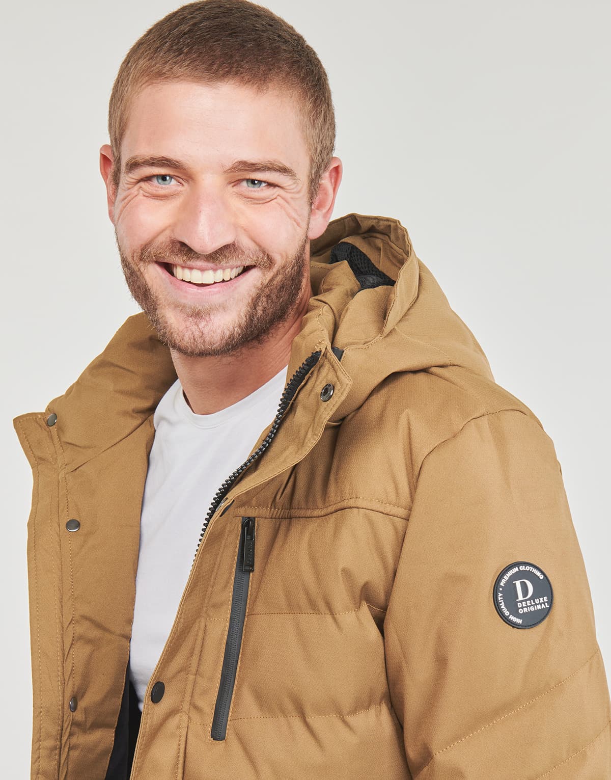 Men's Parkas Deeluxe Brown