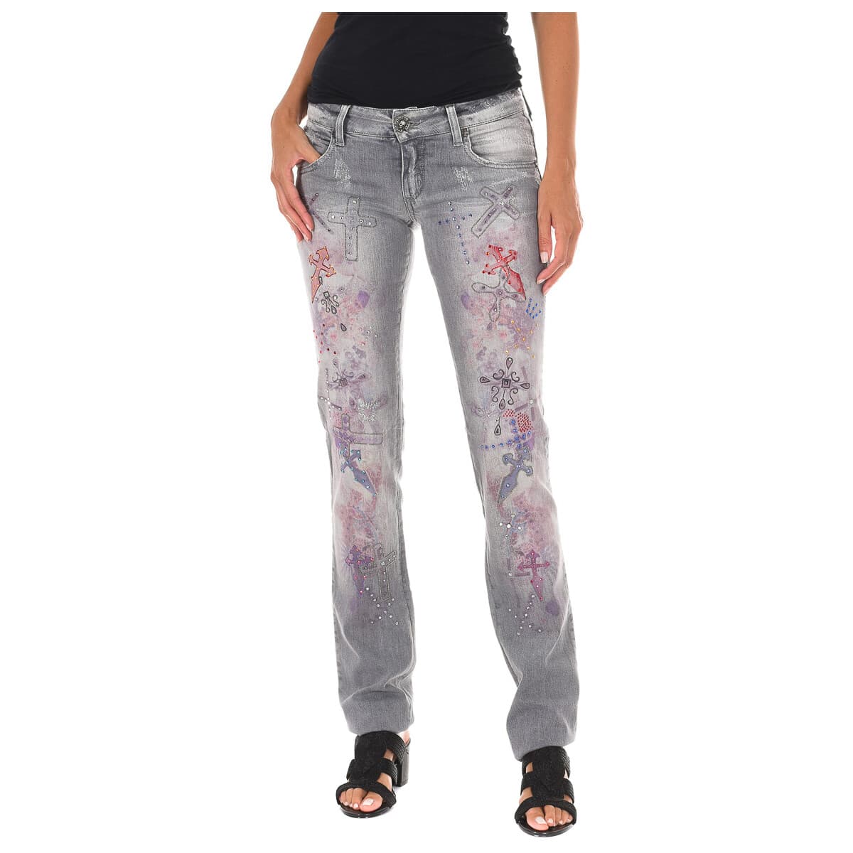 Women's Pants Met Gray