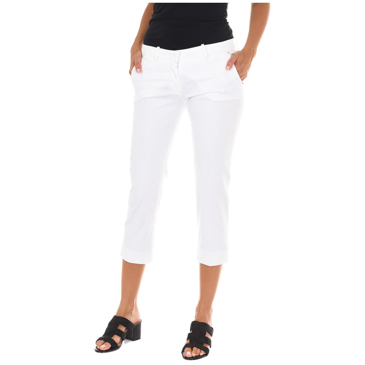Women's Pants Met White