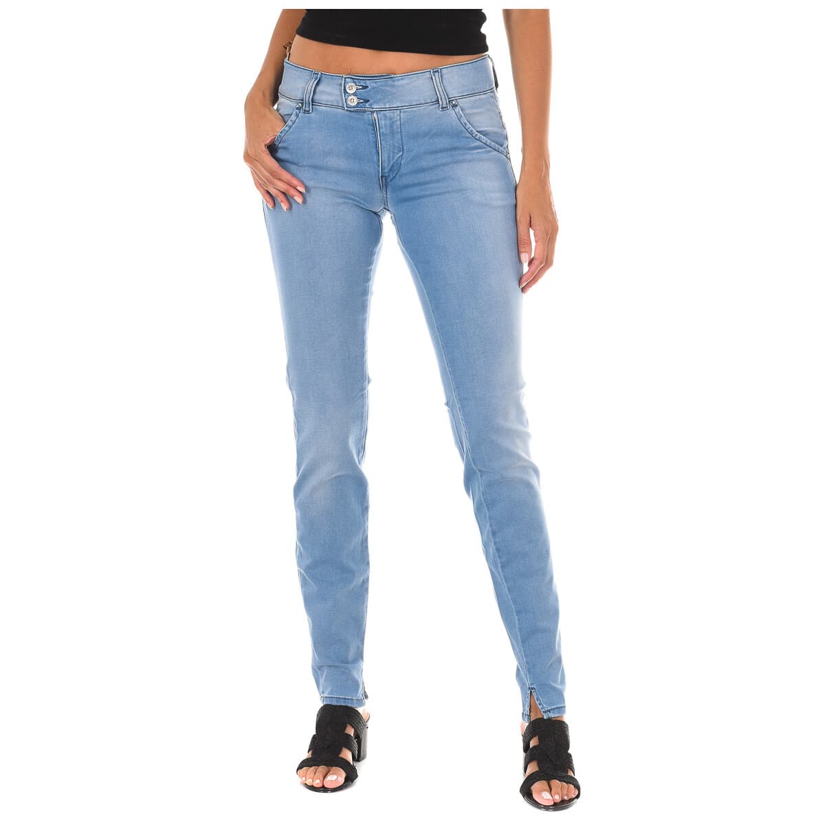 Women's Jeans Met Pink
