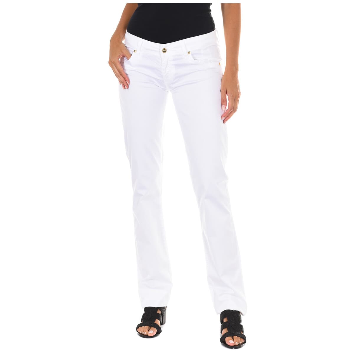 Women's Pants Met White